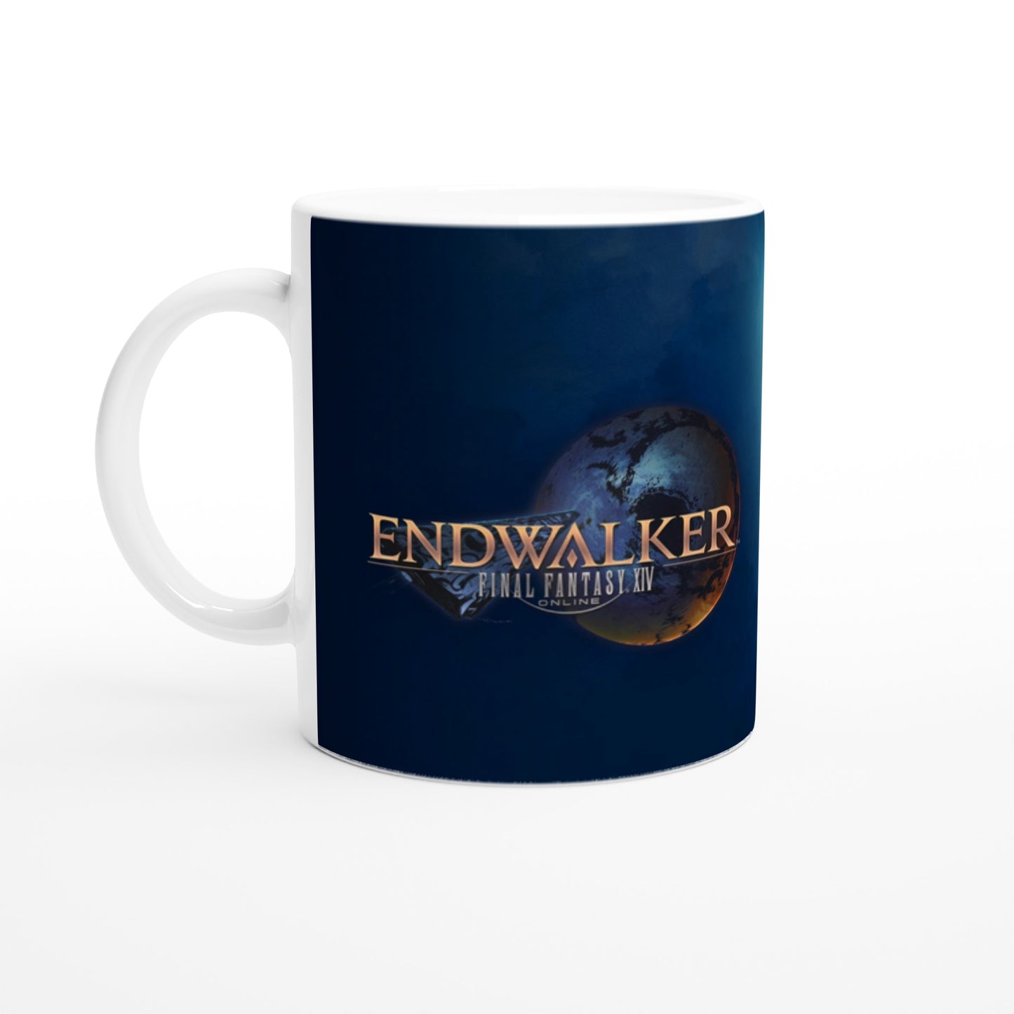 Final Fantasy XIV Endwalker | Taza de cerámica blanca | 3 tamaños