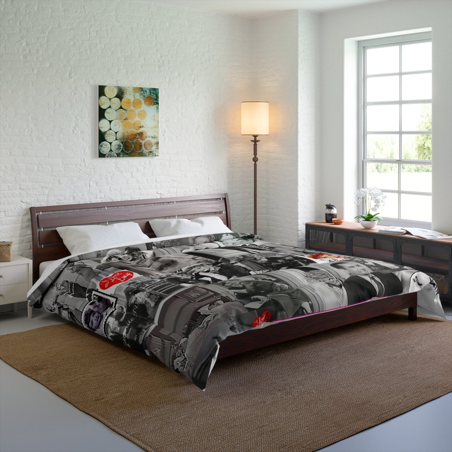 Amo la manta Lucy Colcha