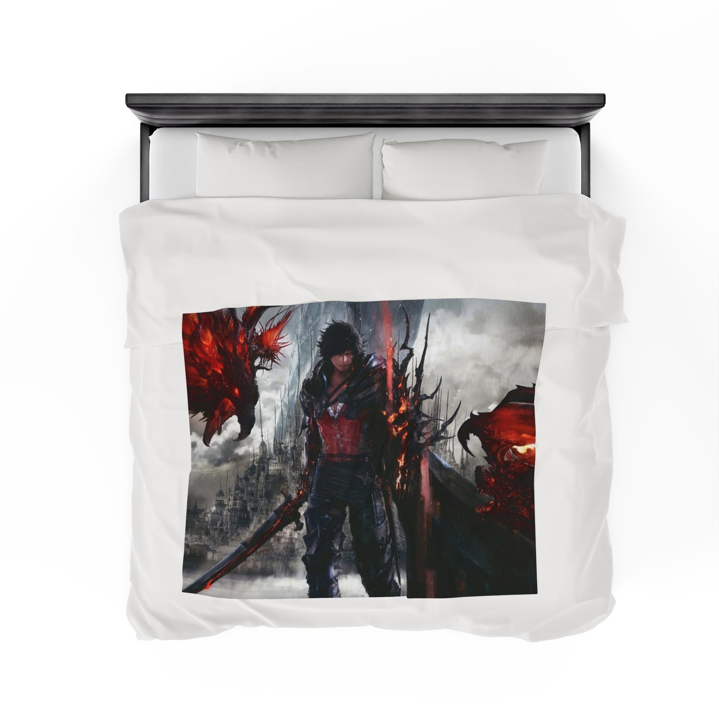 Manta de felpa de terciopelo de Final Fantasy XVI