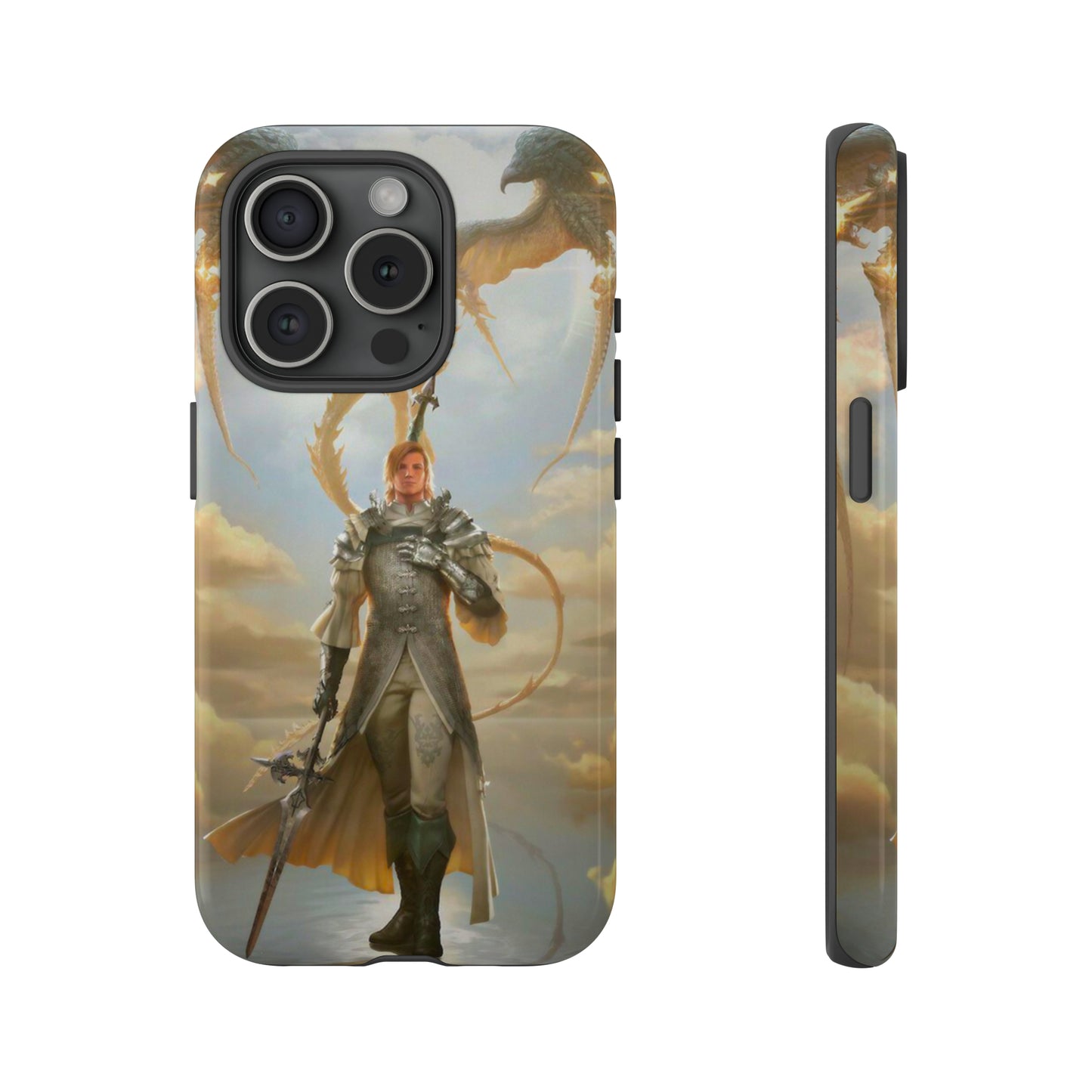 Final Fantasy XVI Dion Lesage | Enhance Tough Phone Cases for iPhone 11-15 Pro Max / Samsung S21 - 23 Ultra / Pixel 5 - 7