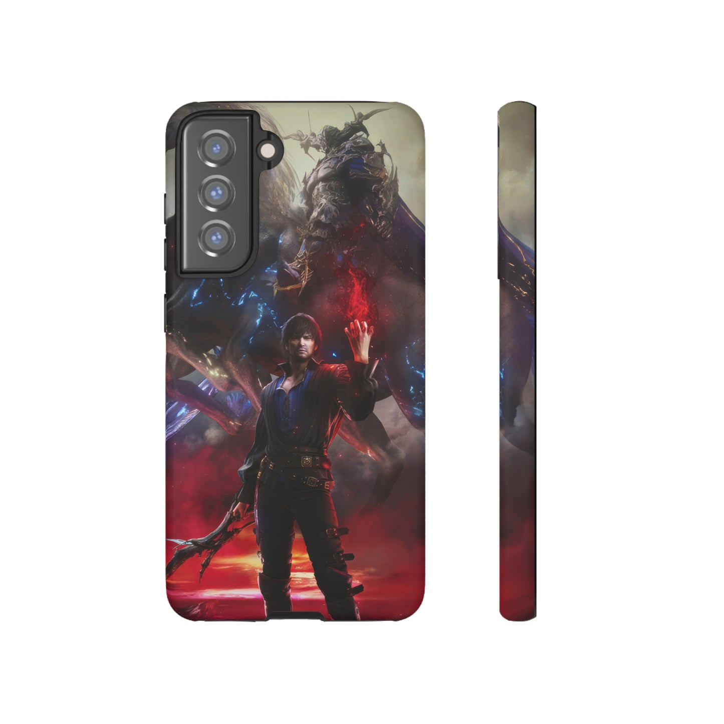 Final Fantasy XVI Barnabas Tharmr | Enhance Tough Phone Cases for iPhone 11-15 Pro Max / Samsung S21 - 23 Ultra / Pixel 5 - 7