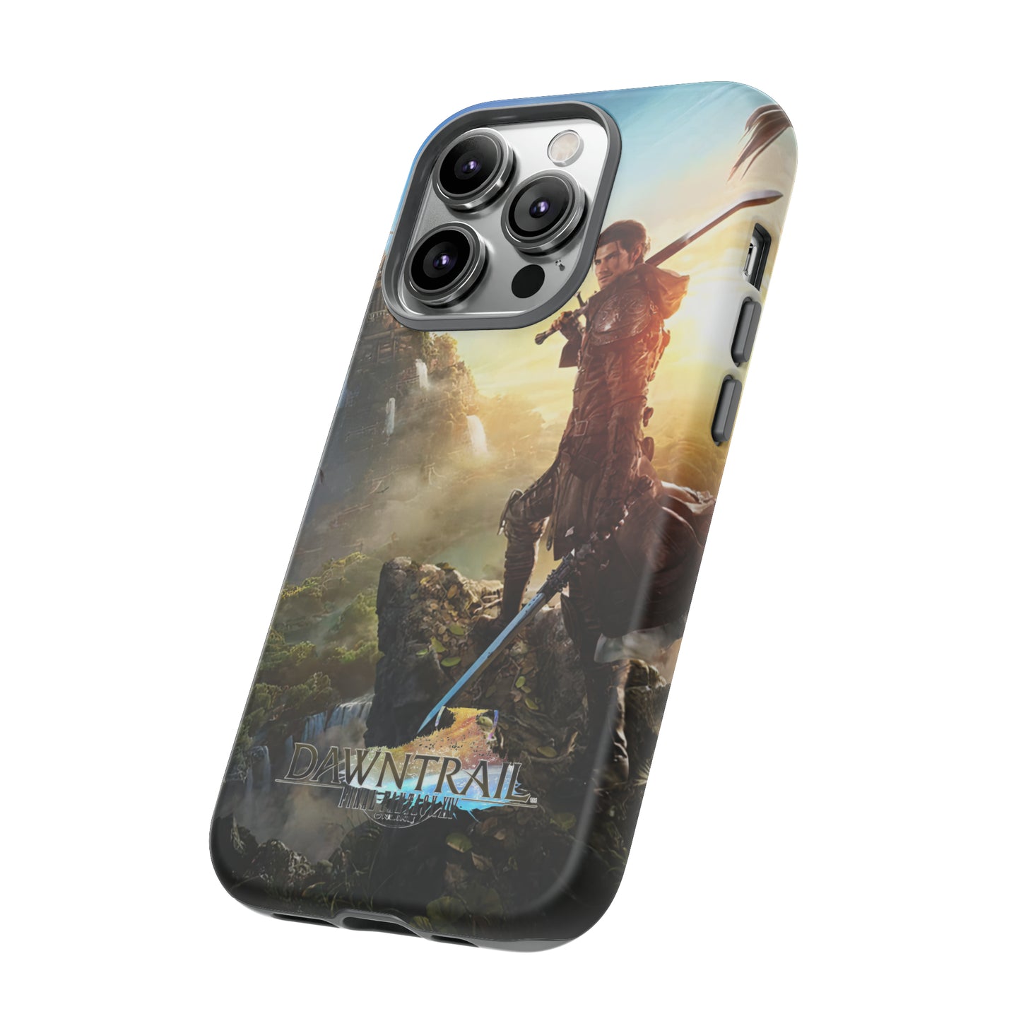 Final Fantasy XIV Dawntrail | Enhance Tough Phone Cases for iPhone 11-15 Pro Max / Samsung S21 - 23 Ultra / Pixel 5 - 7