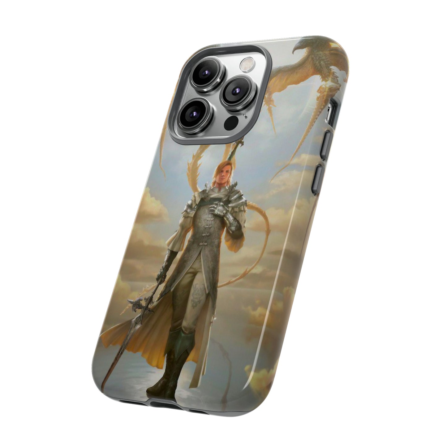 Final Fantasy XVI Dion Lesage | Enhance Tough Phone Cases for iPhone 11-15 Pro Max / Samsung S21 - 23 Ultra / Pixel 5 - 7