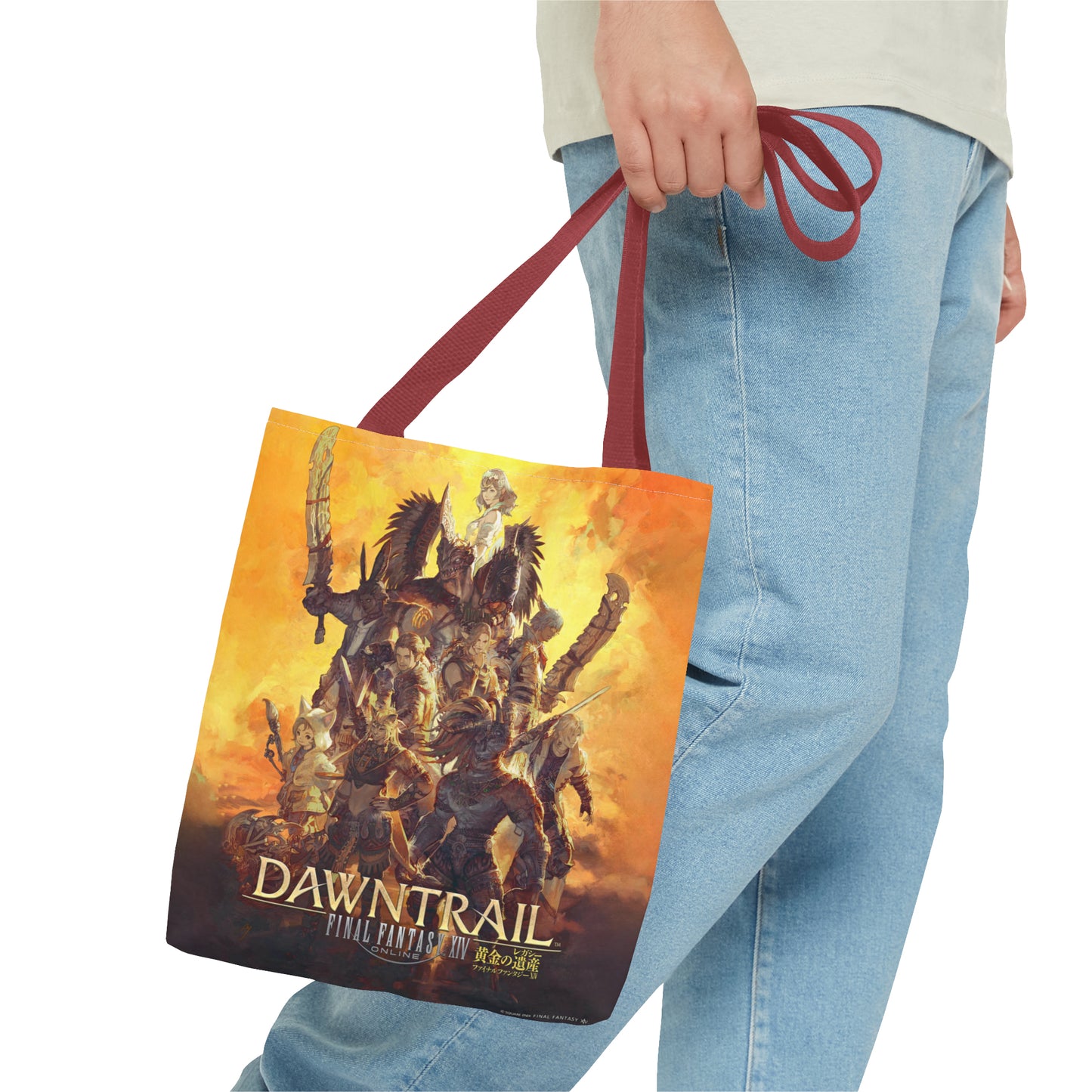 Final Fantasy XIV Dawntrail | Tote Bag (AOP) | 5 color Handle