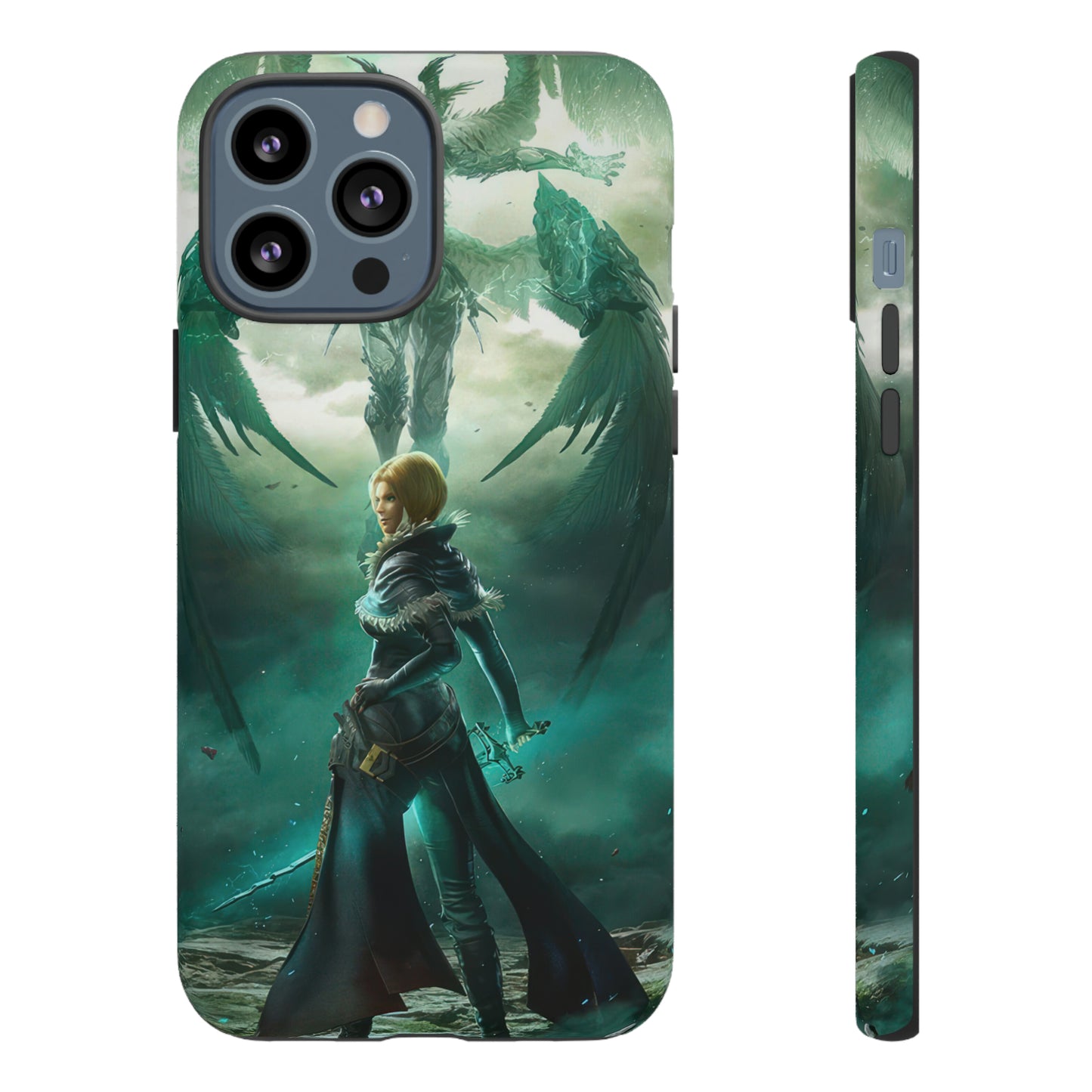 Final Fantasy XVI Benedikta Harman |  Enhance Tough Phone Cases for iPhone 11-15 Pro Max / Samsung S21 - 23 Ultra / Pixel 5 - 7