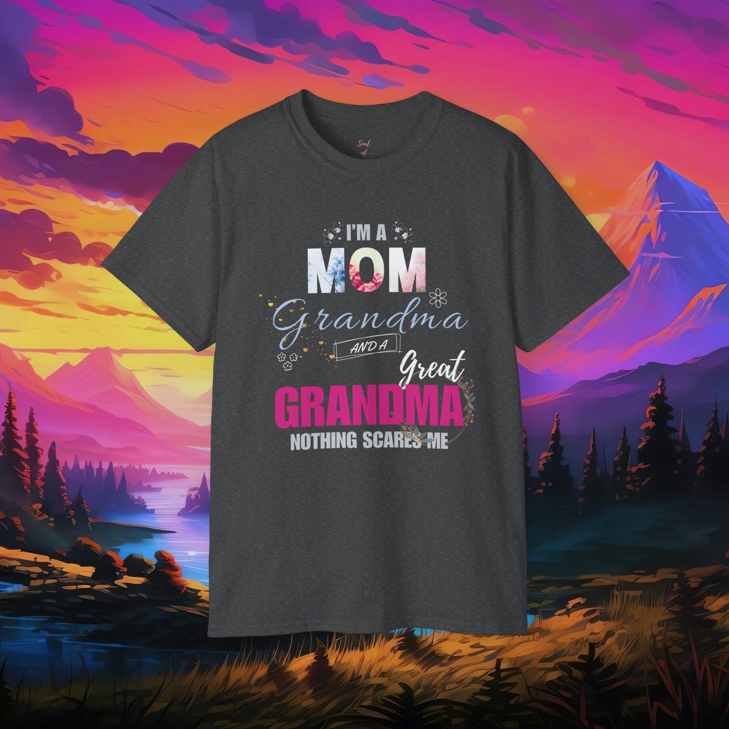 I'm A Mom Grandma Unisex Ultra Cotton Tee