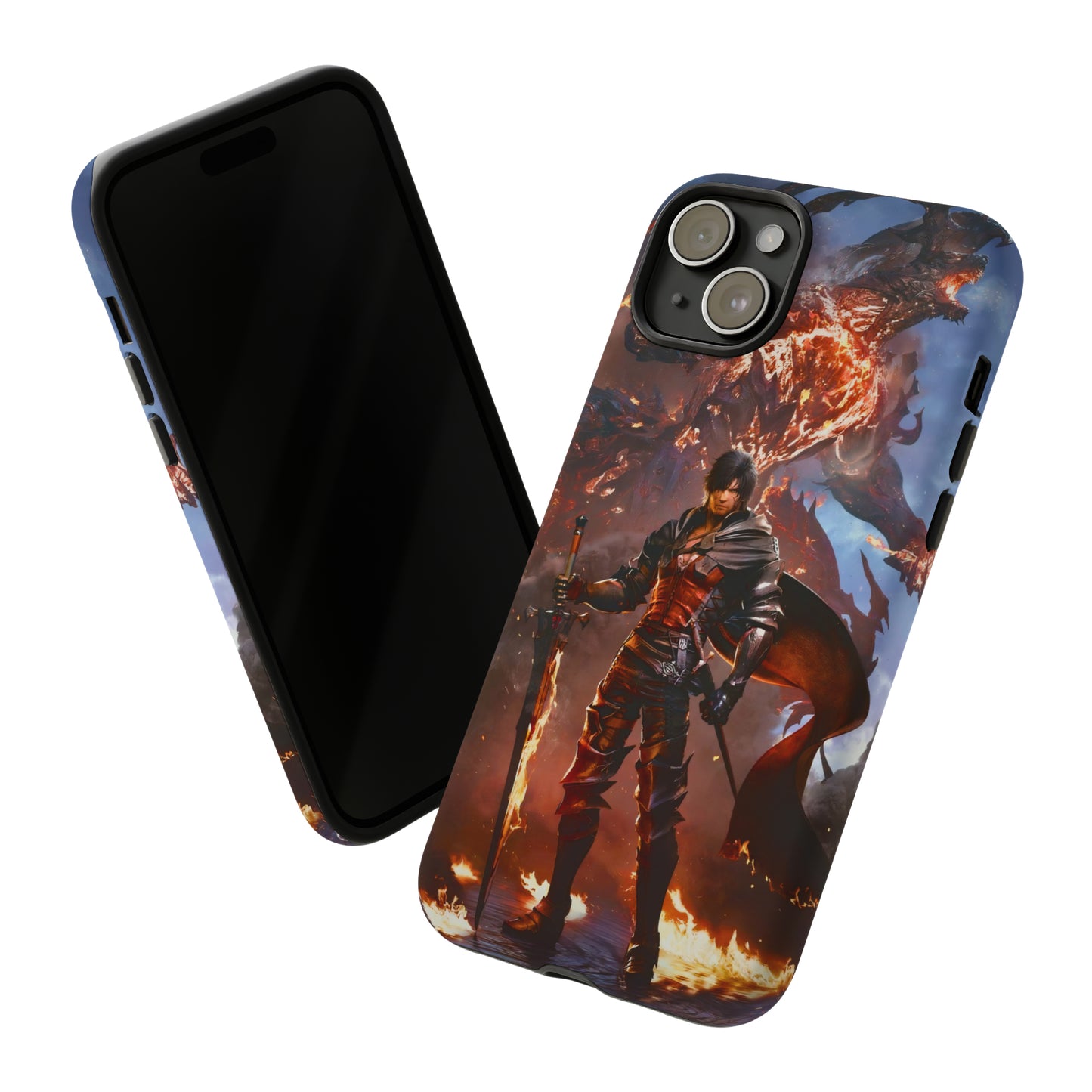 Final Fantasy XVI | Clive Rosfield | Enhance Tough Phone Cases for iPhone 11-15 Pro Max / Samsung S21 - 23 Ultra / Pixel 5 - 7