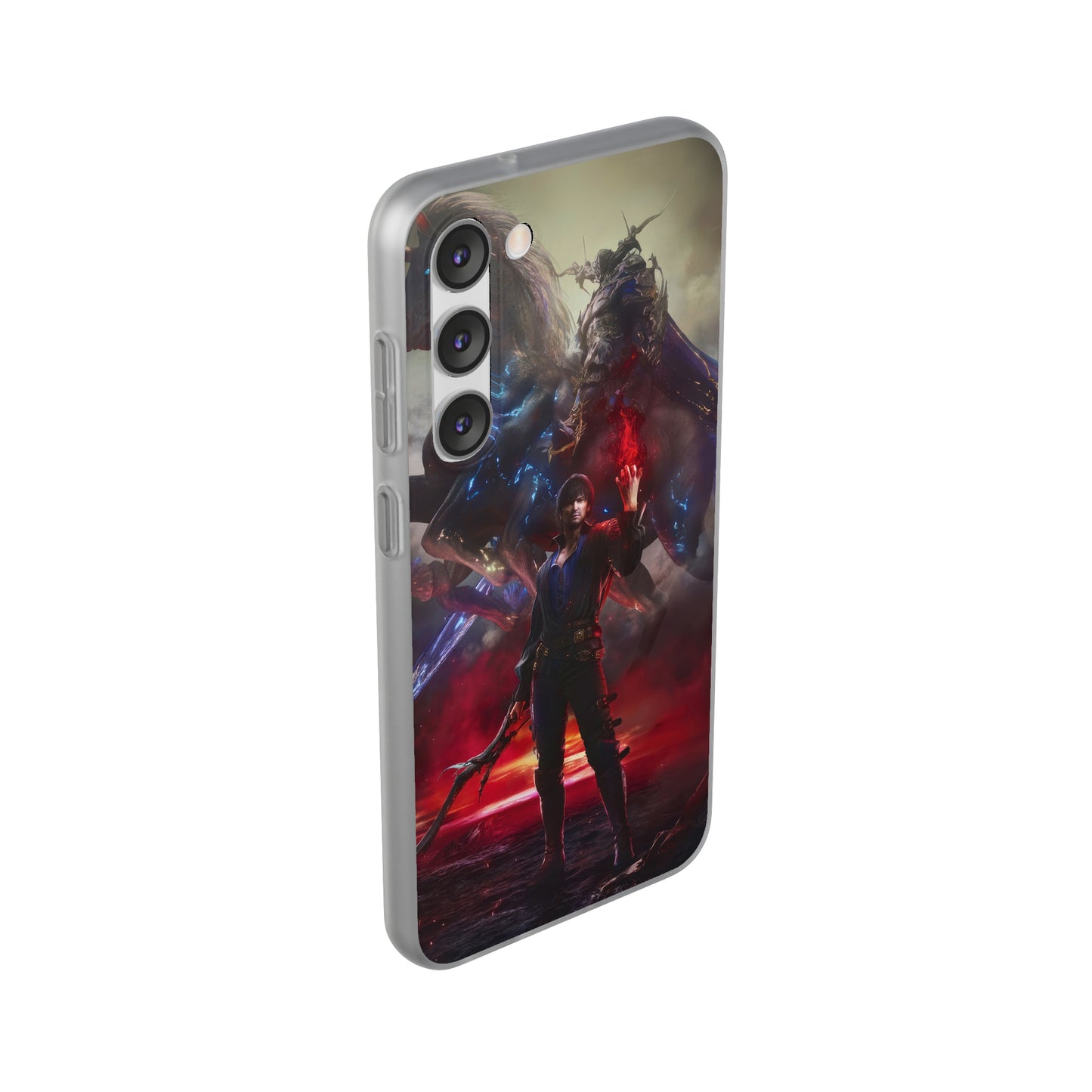 Final Fantasy XVI Barnabas Tharme | Flexible Phone Case | Iphone 11-14 Pro Max | Samsung 21-23 Ultra | Gift Packages Choice