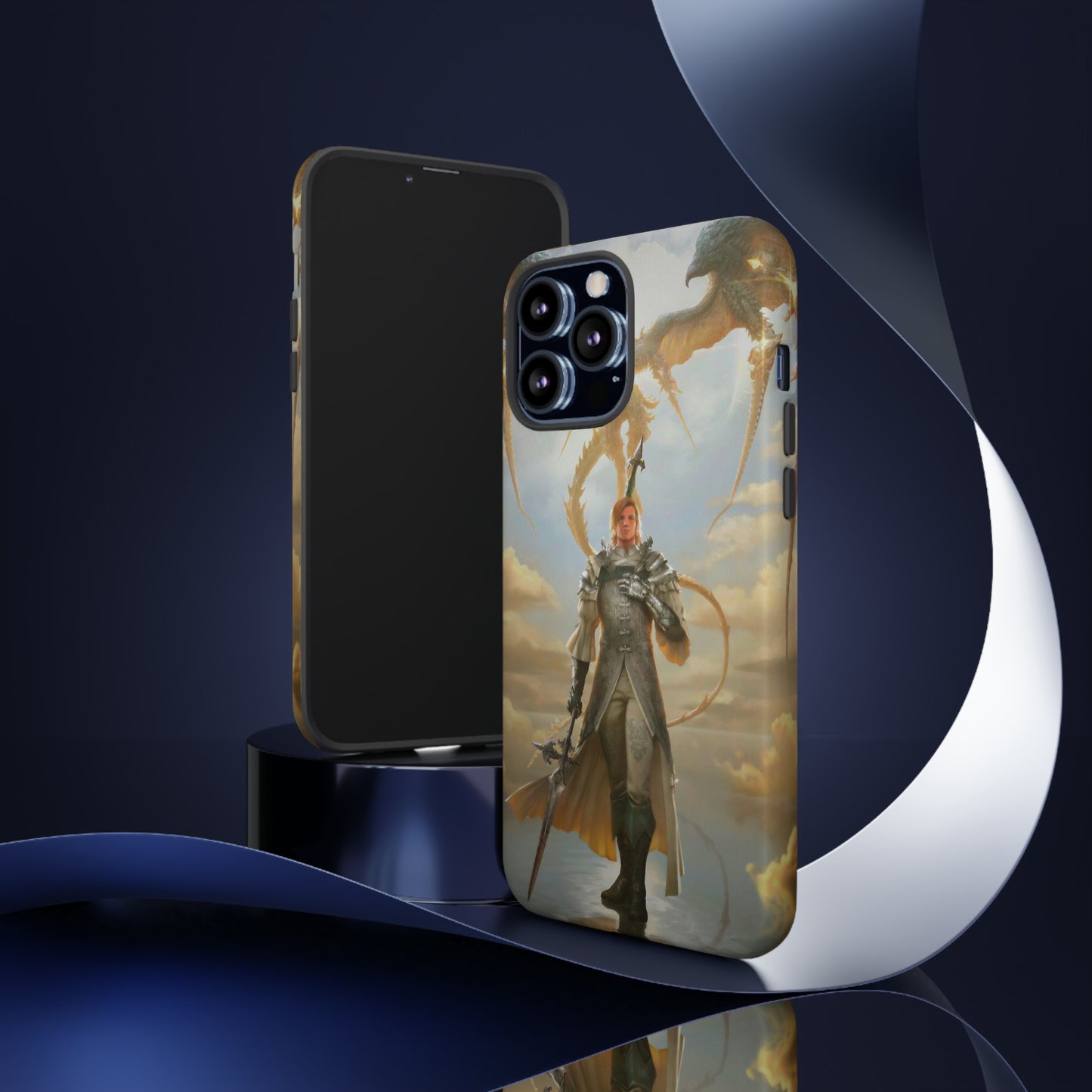 Final Fantasy XVI Dion Lesage | Enhance Tough Phone Cases for iPhone 11-15 Pro Max / Samsung S21 - 23 Ultra / Pixel 5 - 7