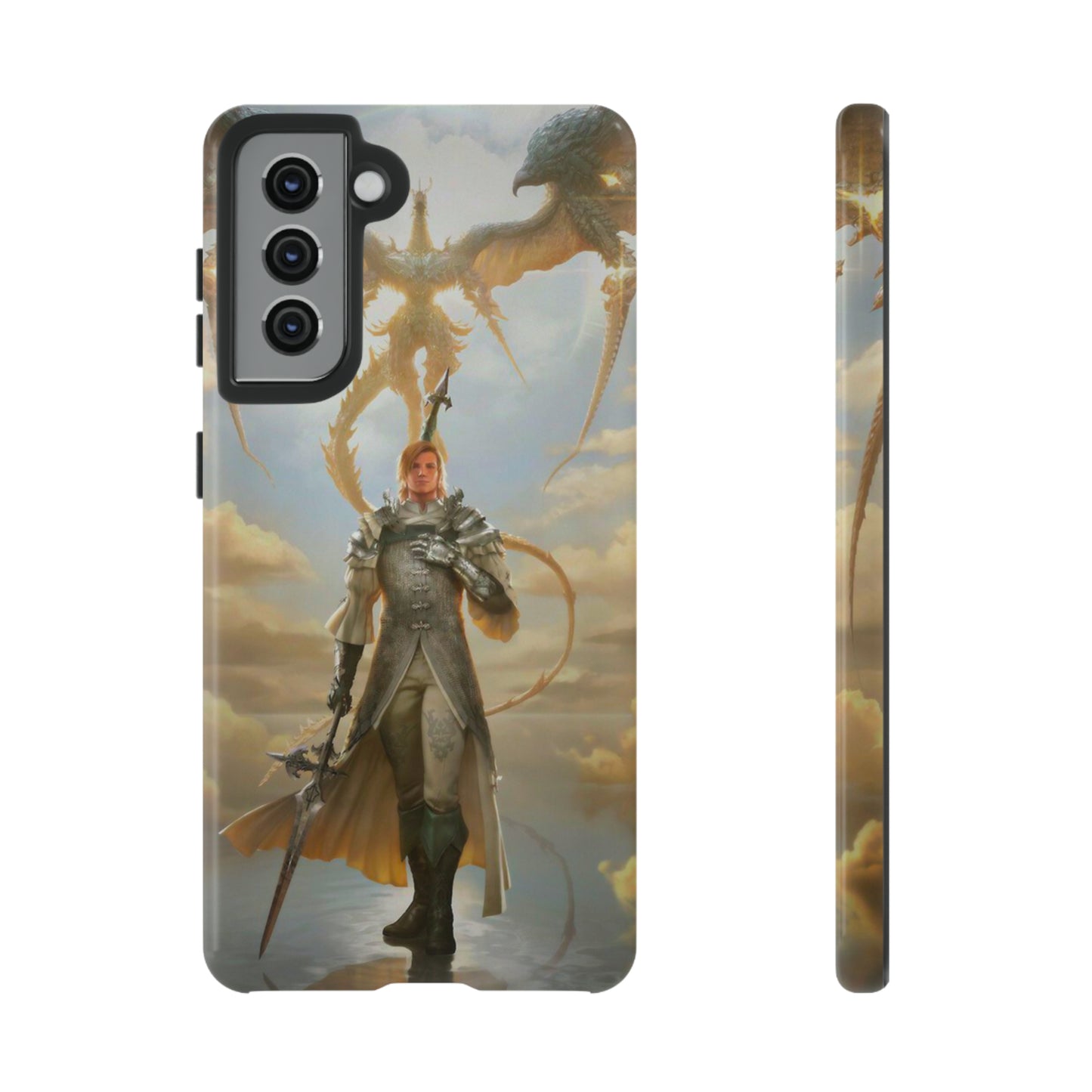 Final Fantasy XVI Dion Lesage | Enhance Tough Phone Cases for iPhone 11-15 Pro Max / Samsung S21 - 23 Ultra / Pixel 5 - 7