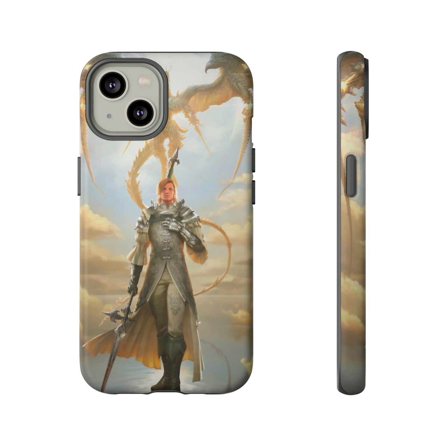 Final Fantasy XVI Dion Lesage | Enhance Tough Phone Cases for iPhone 11-15 Pro Max / Samsung S21 - 23 Ultra / Pixel 5 - 7