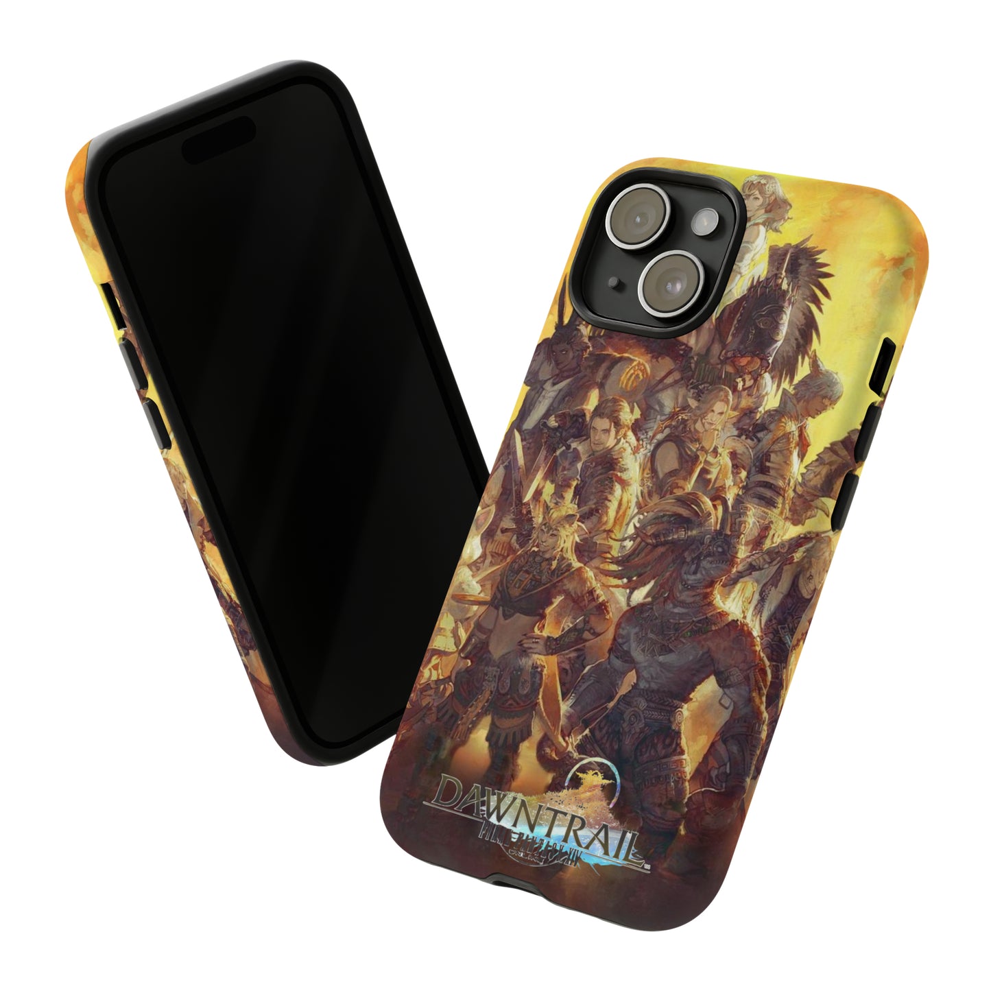 Final Fantasy XIV Dawntrail | Enhance Tough Phone Cases for iPhone 11-15 Pro Max / Samsung S21 - 23 Ultra / Pixel 5 - 7