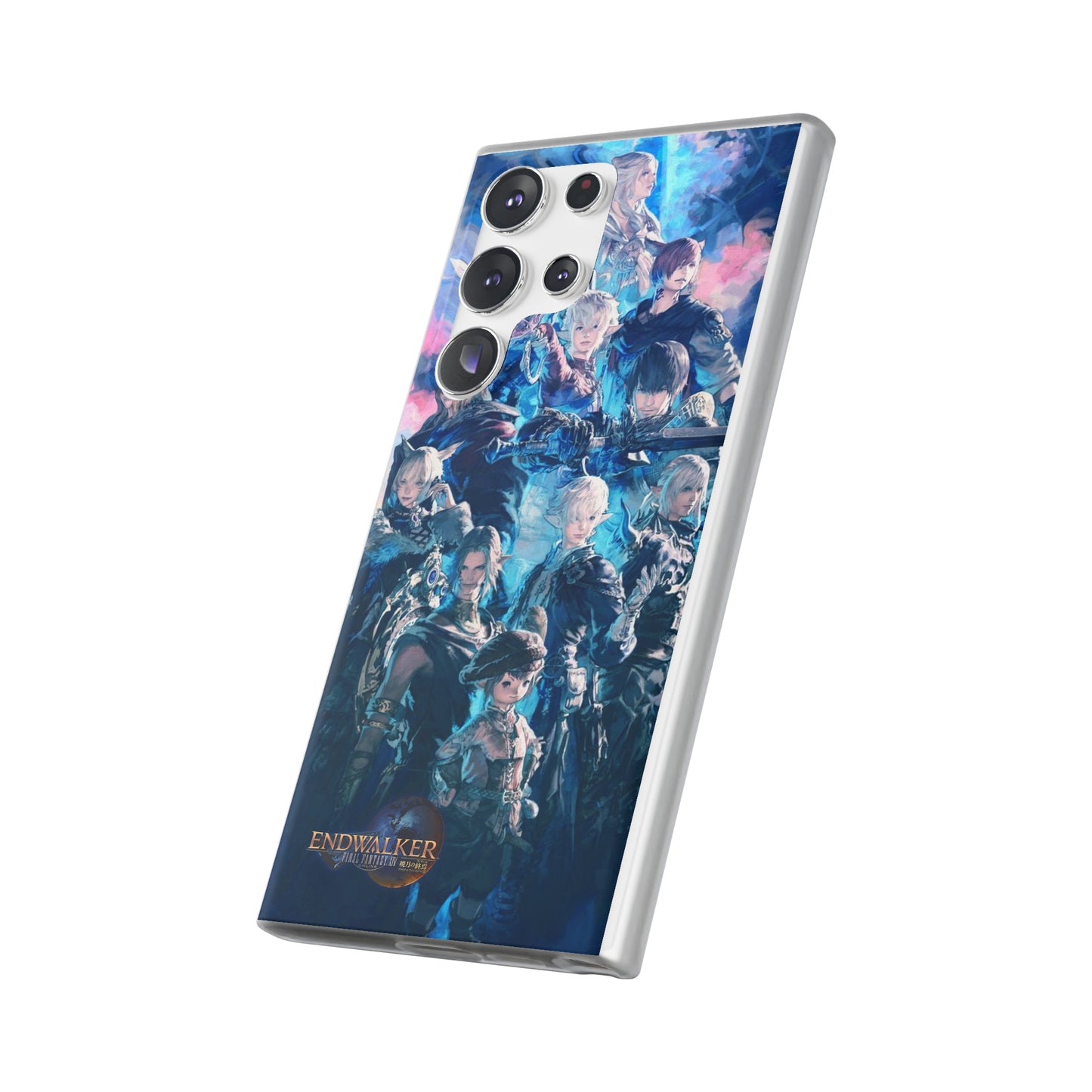 Final Fantasy XIV Endwalker | Flexible Phone Case | Iphone 11-14 Pro Max | Samsung 21-23 Ultra