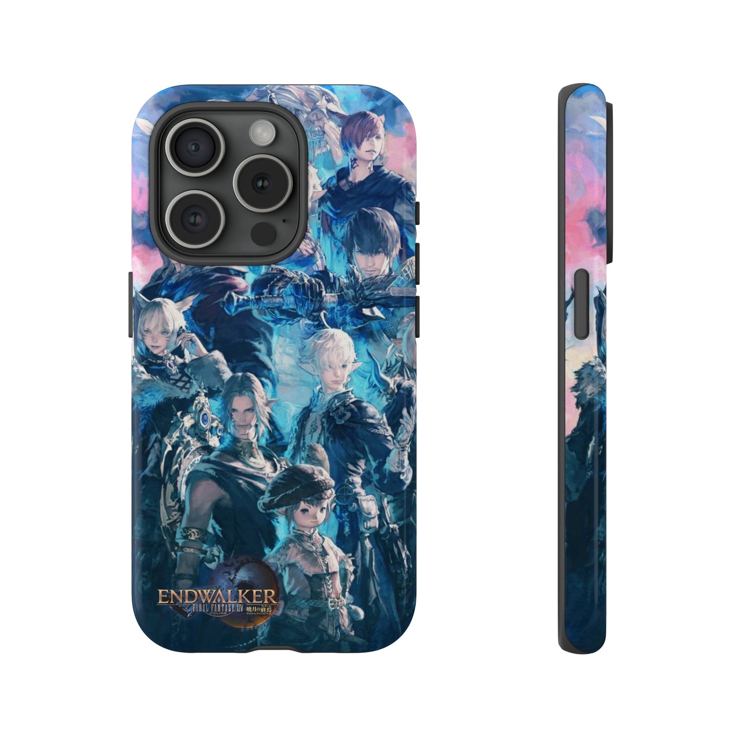 Final Fantasy XIV Endwalker Tough Phone Cases | iPhone 11-15 Pro Max / Samsung S21 - 23 Ultra / Pixel 5 - 7