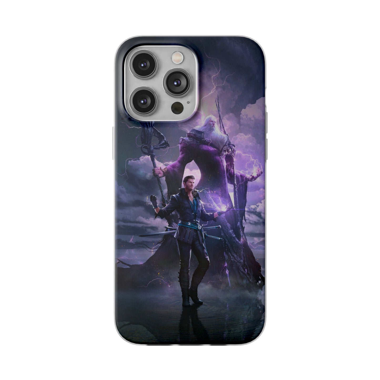 Final Fantasy XVI Cidolfus Telamon | Flexible Phone Case | Iphone 11-14 Pro Max | Samsung 21-23 Ultra | Gift Packages Choice