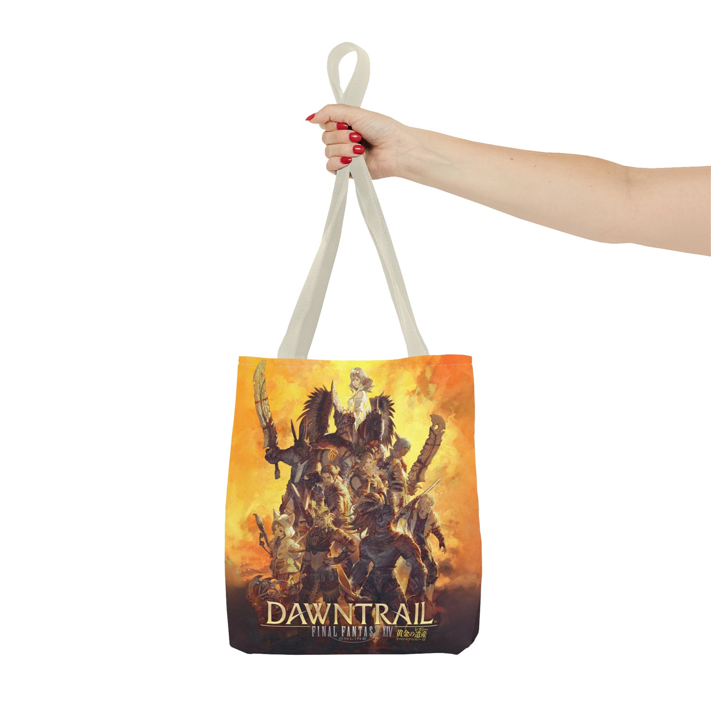 Final Fantasy XIV Dawntrail | Tote Bag (AOP) | 5 color Handle