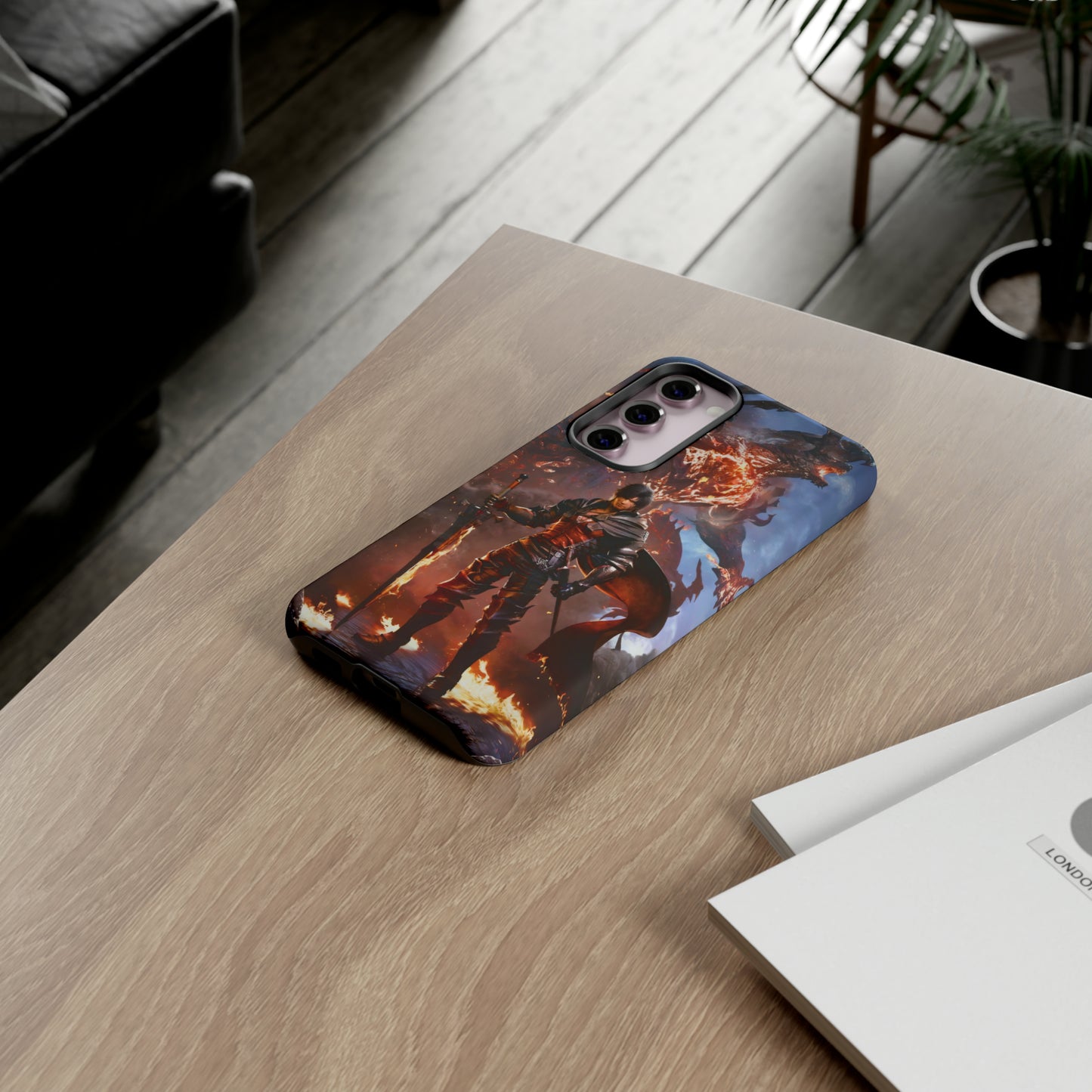 Final Fantasy XVI | Clive Rosfield | Enhance Tough Phone Cases for iPhone 11-15 Pro Max / Samsung S21 - 23 Ultra / Pixel 5 - 7