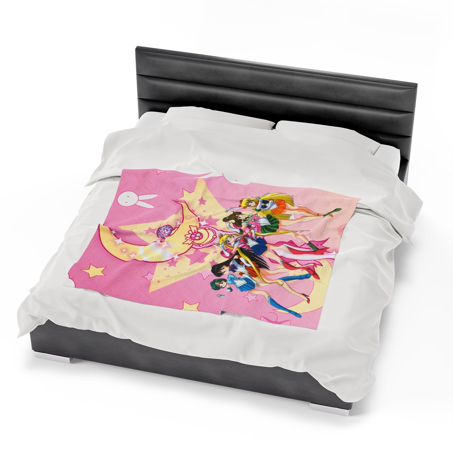 Sailor moon Velveteen Plush Blanket