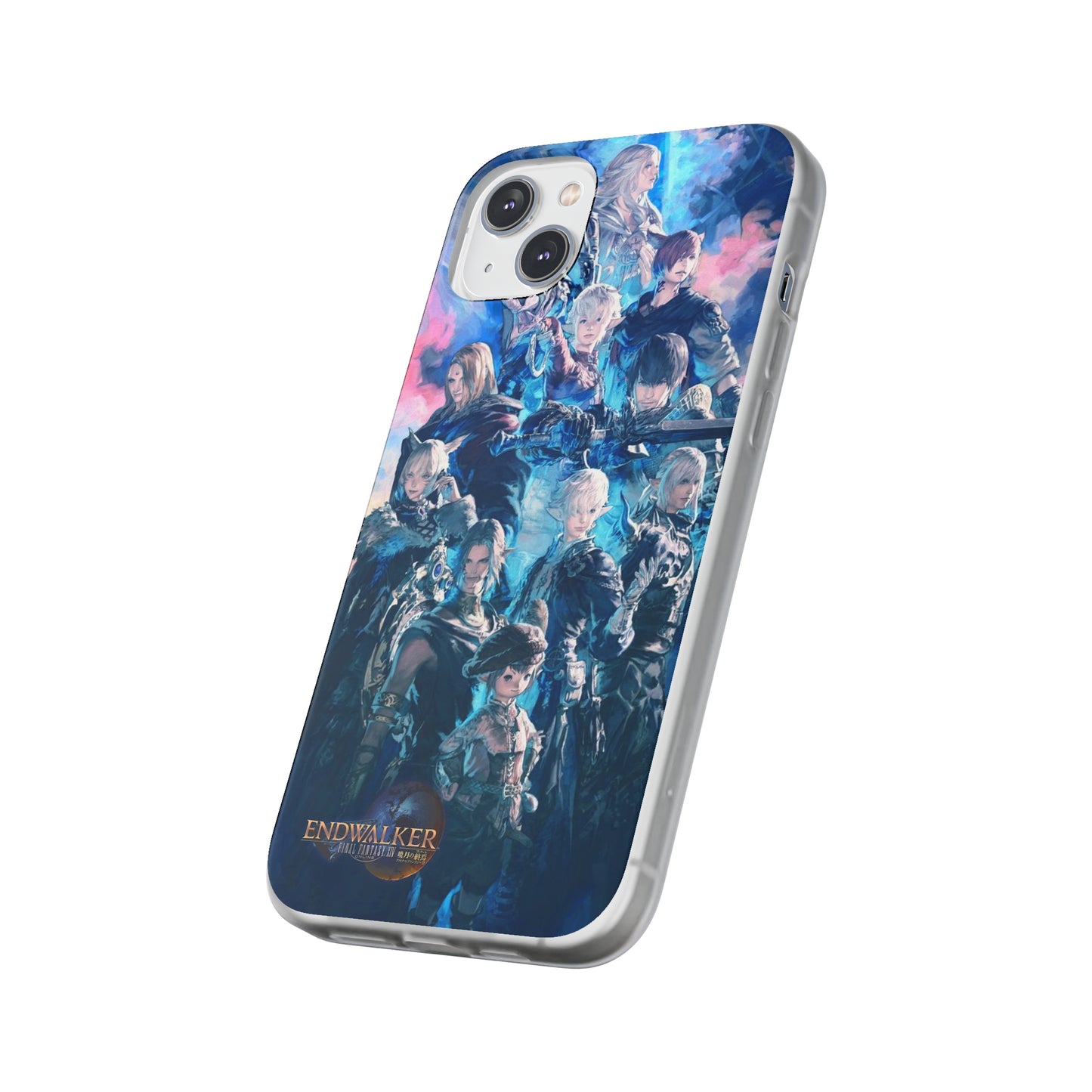 Final Fantasy XIV Endwalker | Flexible Phone Case | Iphone 11-14 Pro Max | Samsung 21-23 Ultra