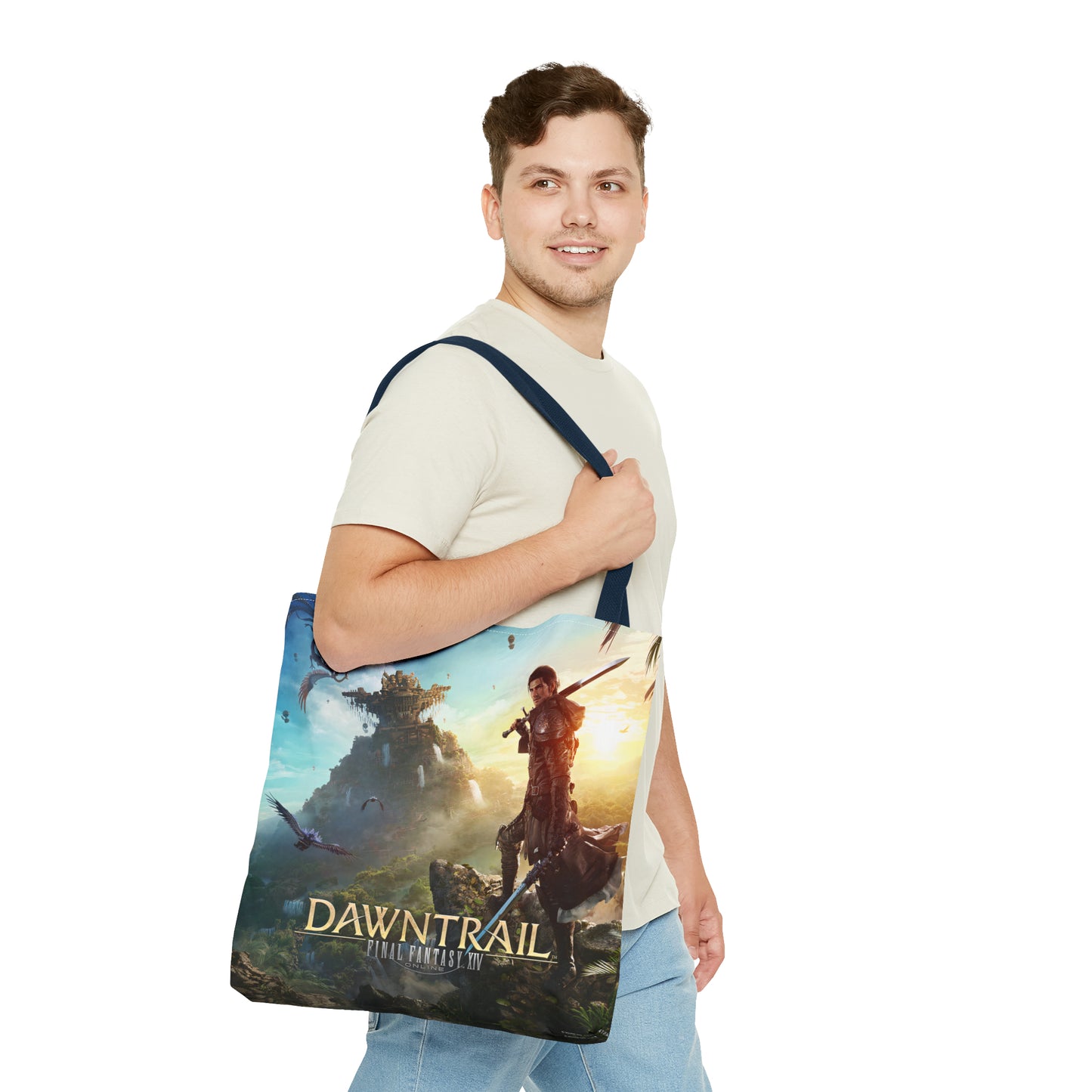 Final Fantasy XIV Dawntrail | Tote Bag (AOP) | 5 color Handle