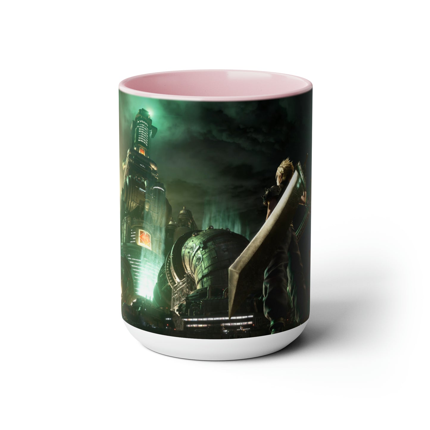 Final Fantasy VII Remake Two-Tone Coffee Mugs, 15oz