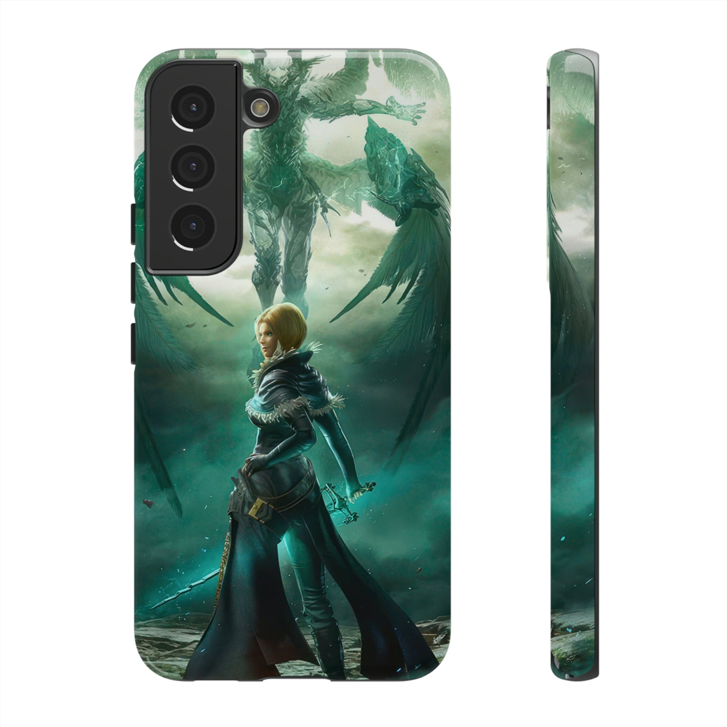 Final Fantasy XVI Benedikta Harman |  Enhance Tough Phone Cases for iPhone 11-15 Pro Max / Samsung S21 - 23 Ultra / Pixel 5 - 7