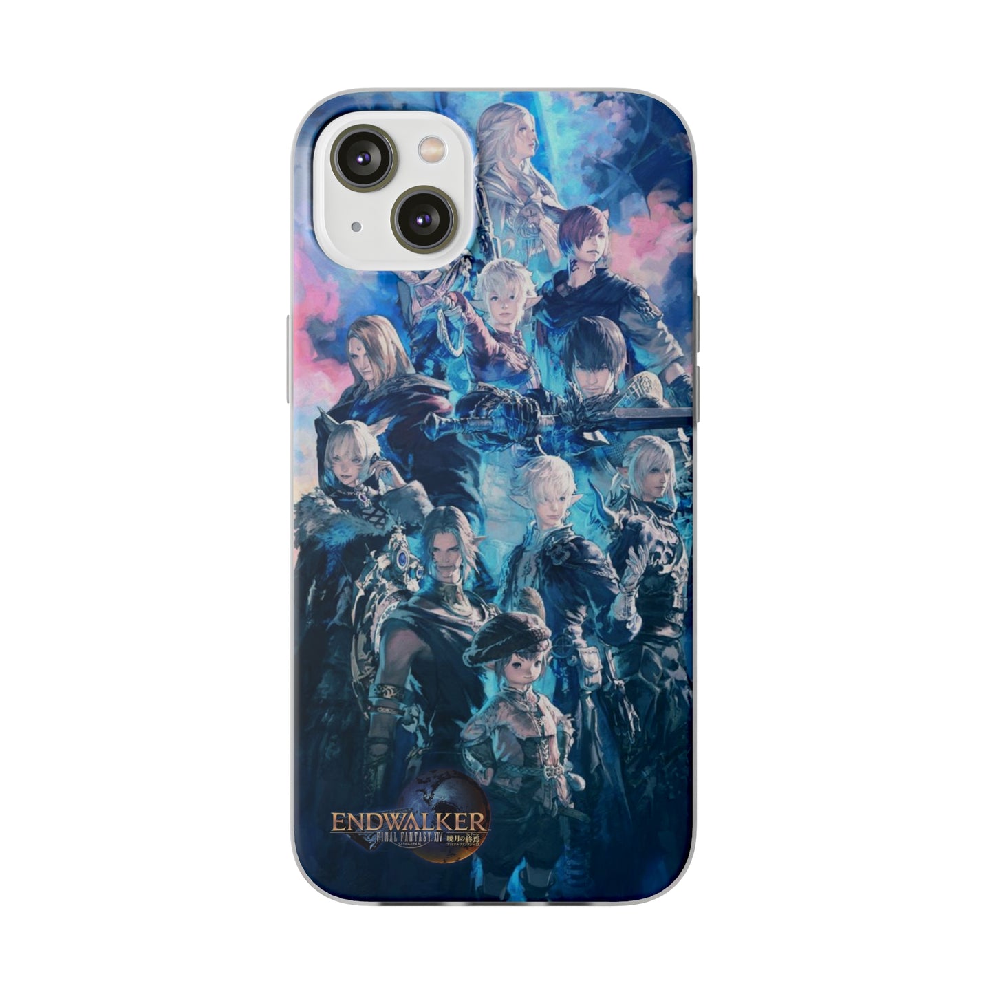 Final Fantasy XIV Endwalker | Flexible Phone Case | Iphone 11-14 Pro Max | Samsung 21-23 Ultra