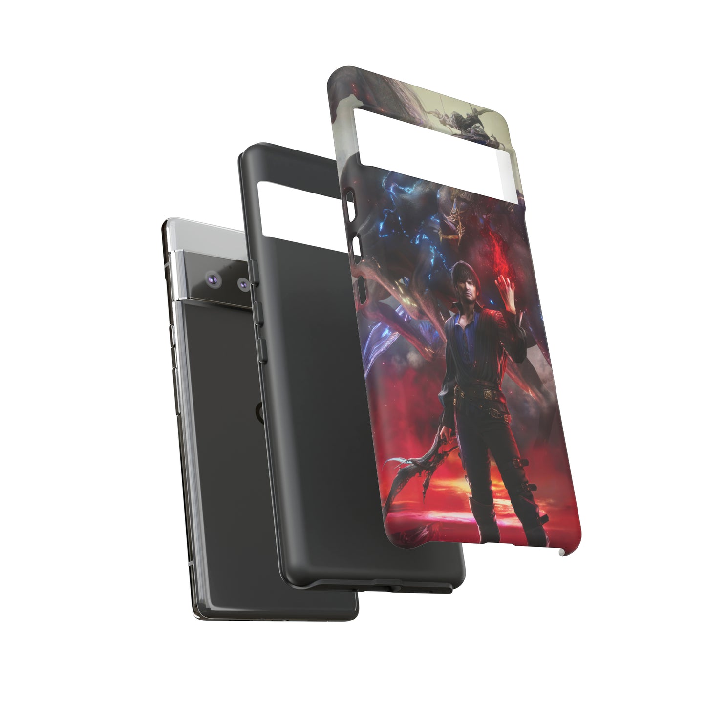 Final Fantasy XVI Barnabas Tharmr | Enhance Tough Phone Cases for iPhone 11-15 Pro Max / Samsung S21 - 23 Ultra / Pixel 5 - 7