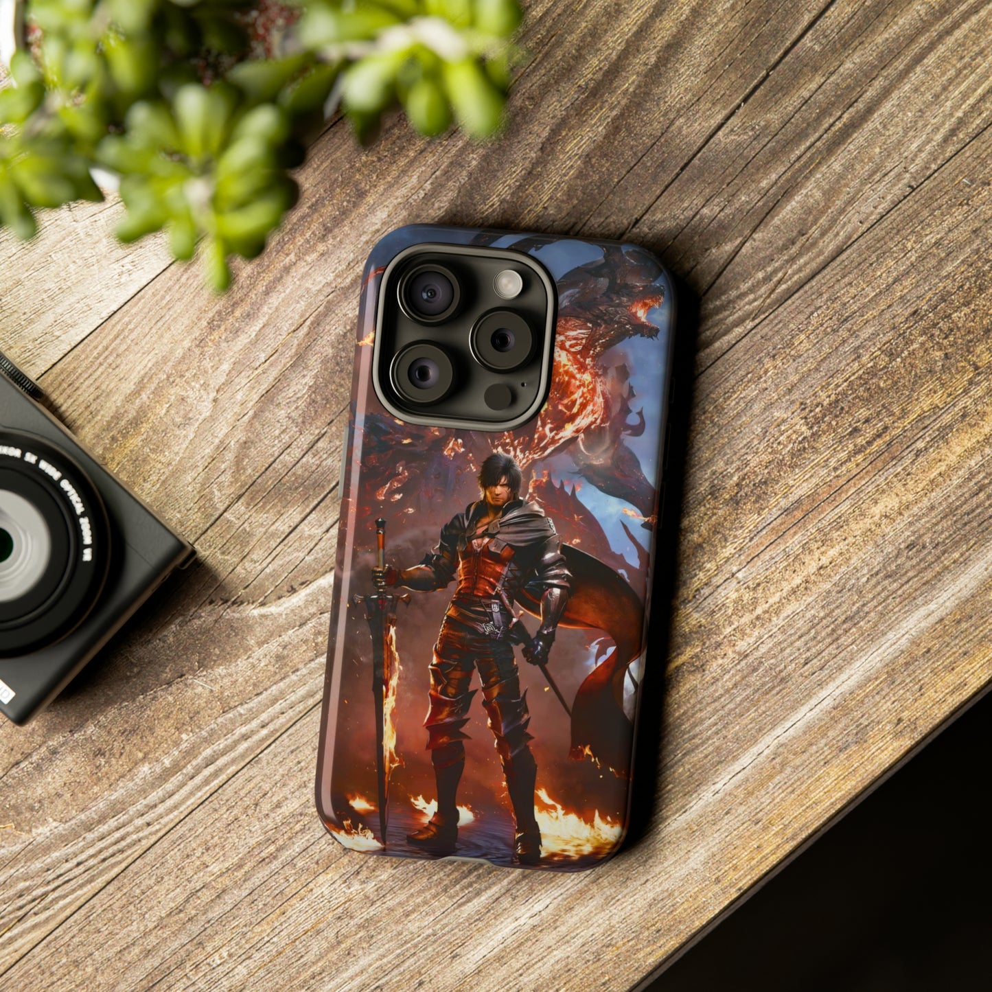 Final Fantasy XVI | Clive Rosfield | Enhance Tough Phone Cases for iPhone 11-15 Pro Max / Samsung S21 - 23 Ultra / Pixel 5 - 7