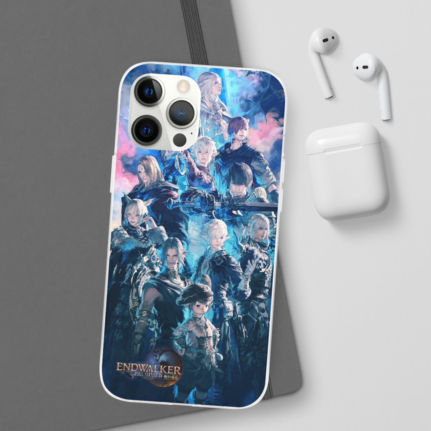 Final Fantasy XIV Endwalker | Flexible Phone Case | Iphone 11-14 Pro Max | Samsung 21-23 Ultra