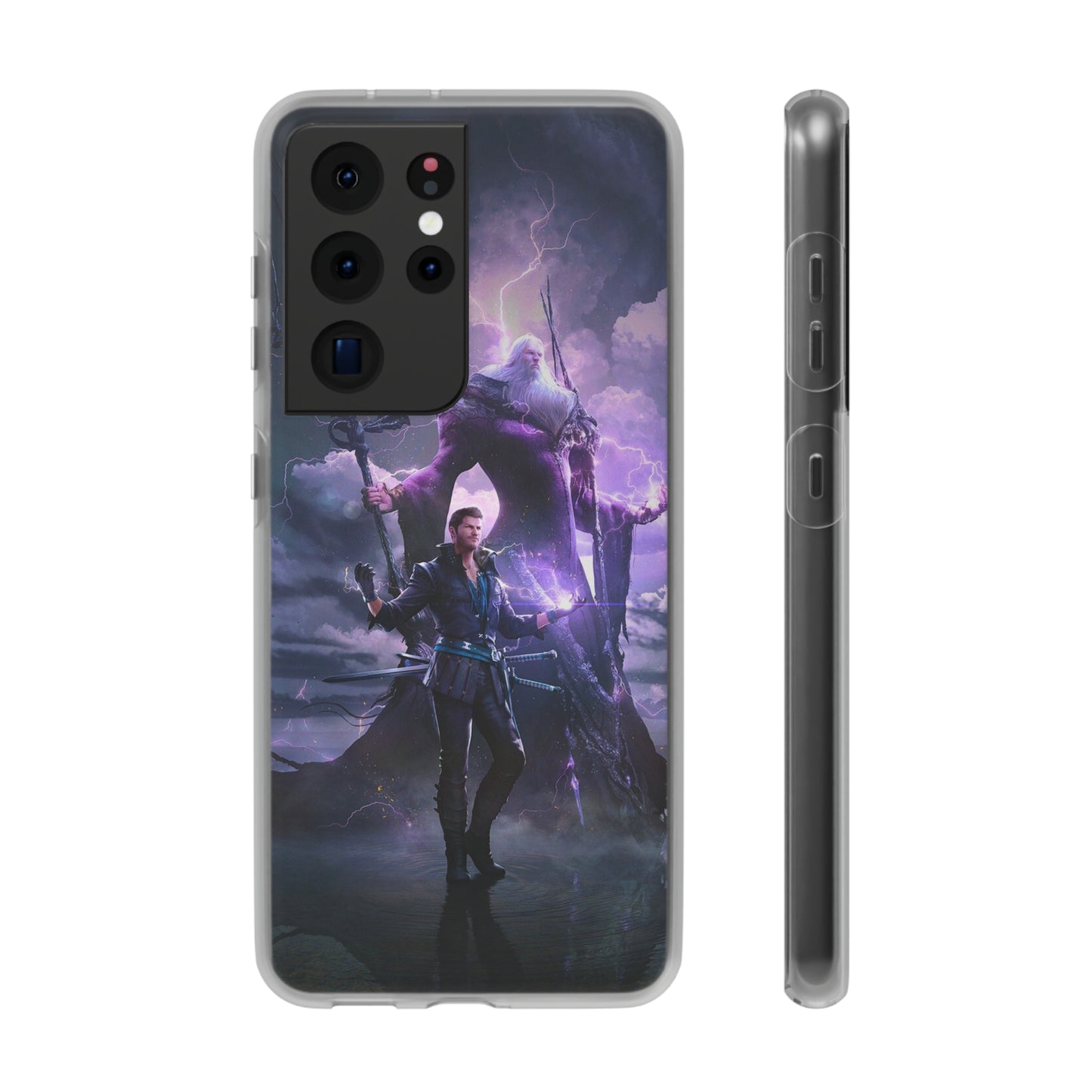 Final Fantasy XVI Cidolfus Telamon | Flexible Phone Case | Iphone 11-14 Pro Max | Samsung 21-23 Ultra | Gift Packages Choice