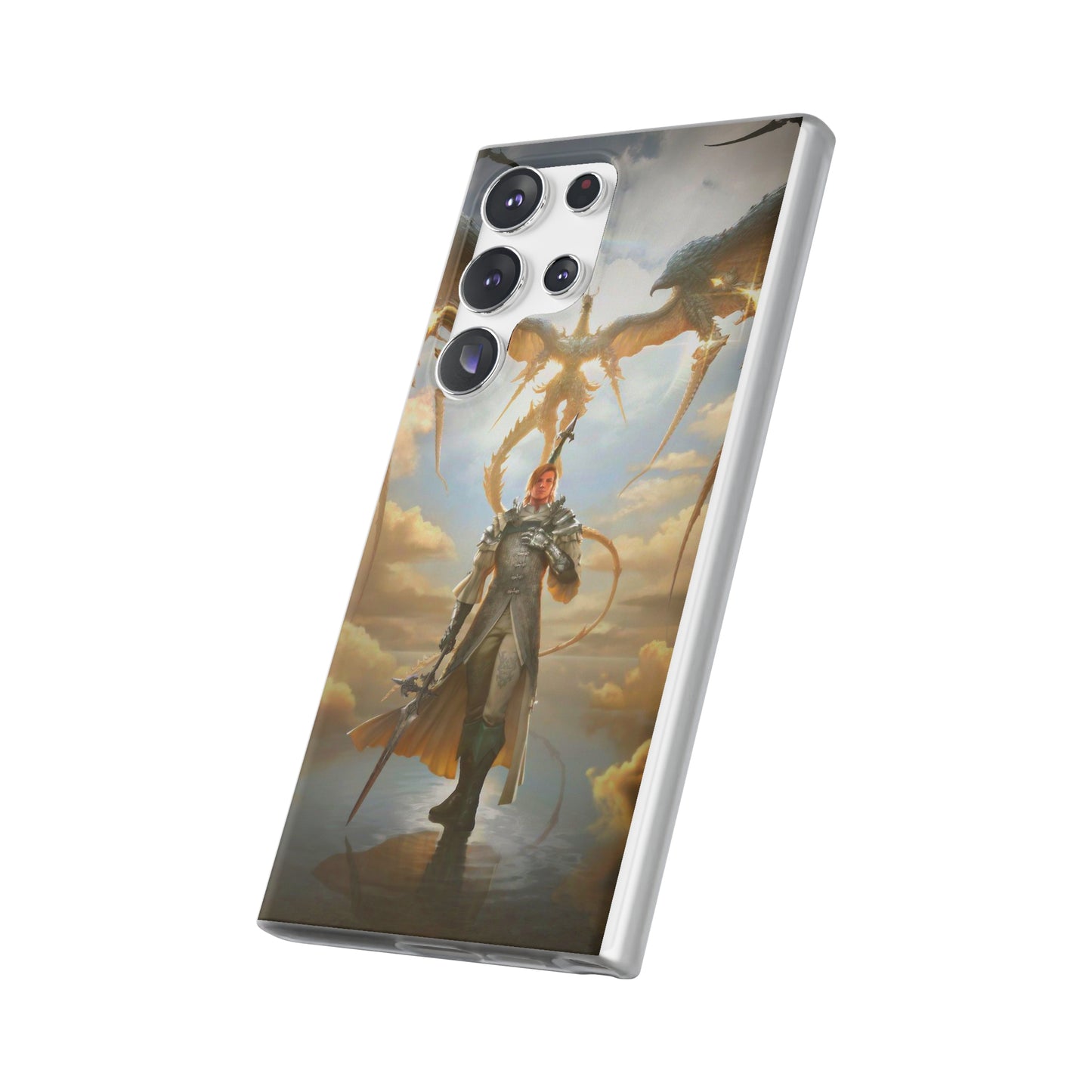 Final Fantasy XVI Dion Lesage | Flexible Phone Case | Iphone 11-14 Pro Max | Samsung 21-23 Ultra | Gift Packages Choice