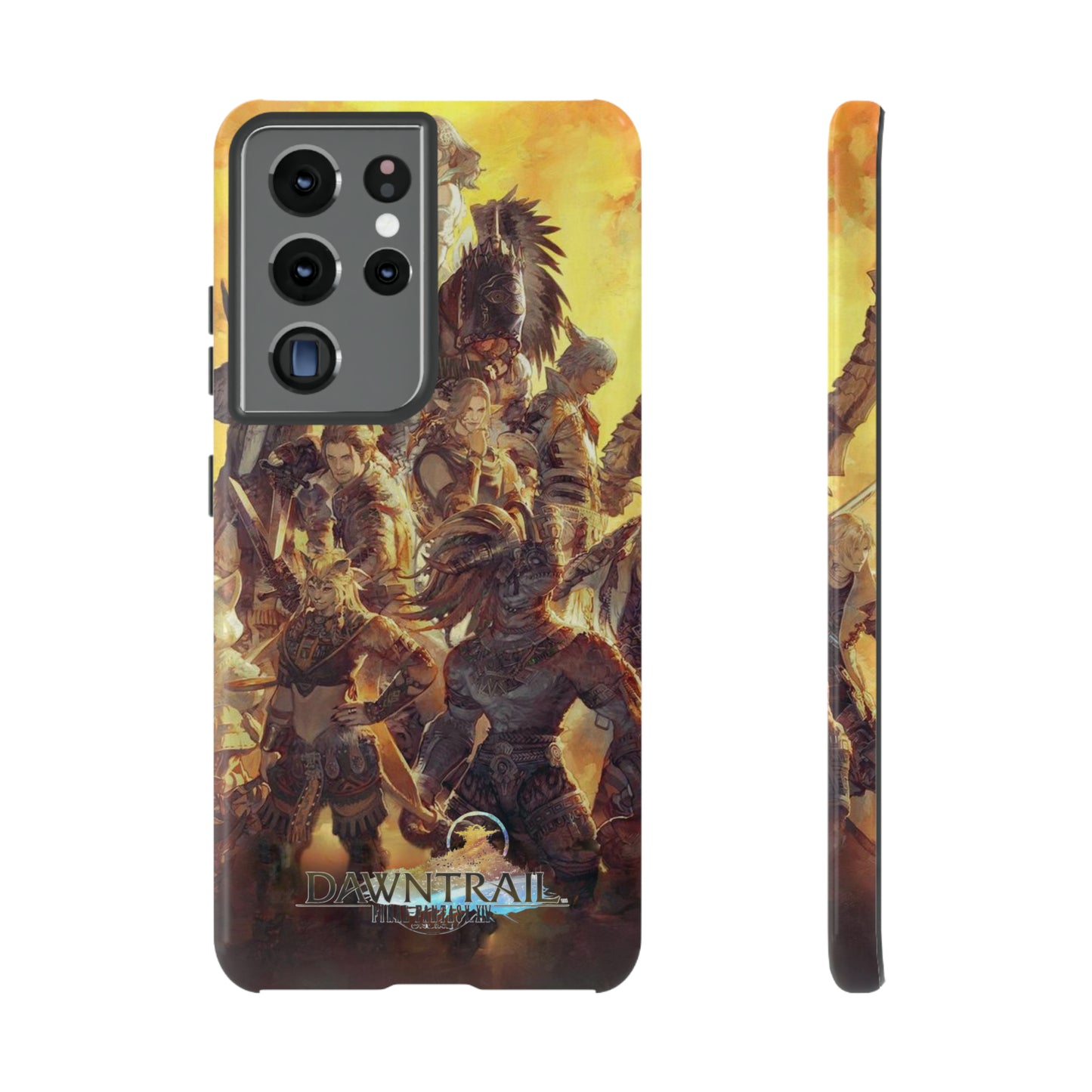 Final Fantasy XIV Dawntrail | Enhance Tough Phone Cases for iPhone 11-15 Pro Max / Samsung S21 - 23 Ultra / Pixel 5 - 7