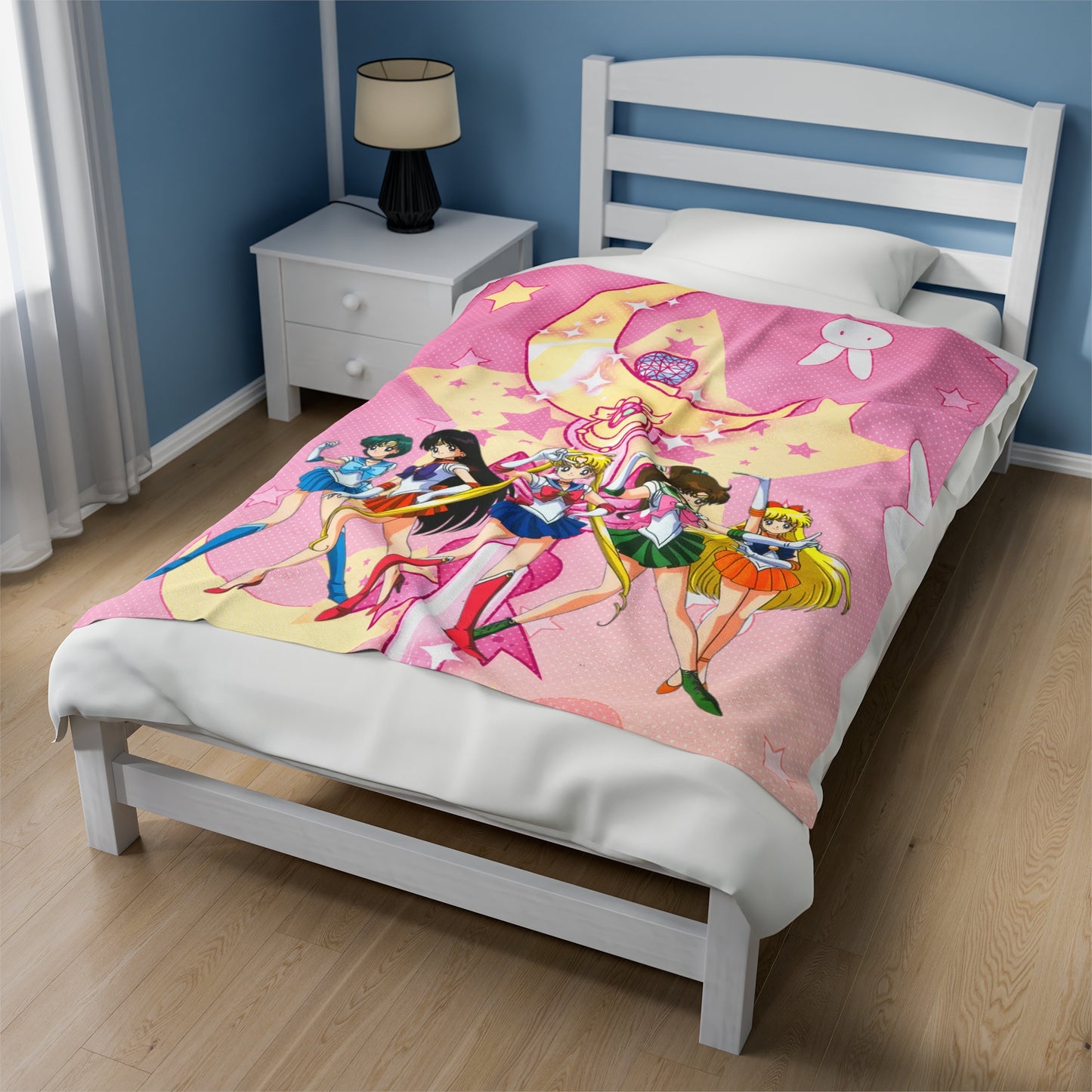 Sailor moon Velveteen Plush Blanket