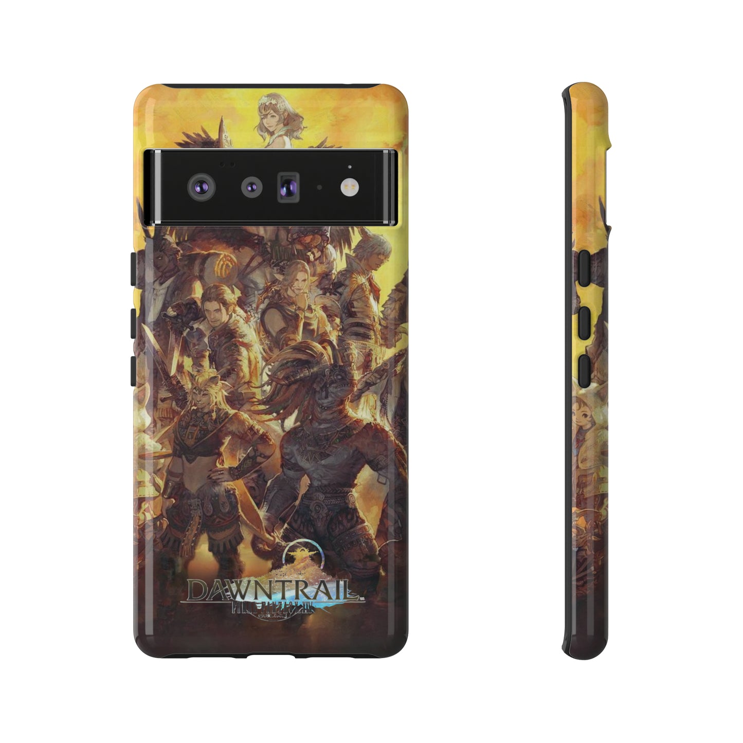 Final Fantasy XIV Dawntrail | Enhance Tough Phone Cases for iPhone 11-15 Pro Max / Samsung S21 - 23 Ultra / Pixel 5 - 7