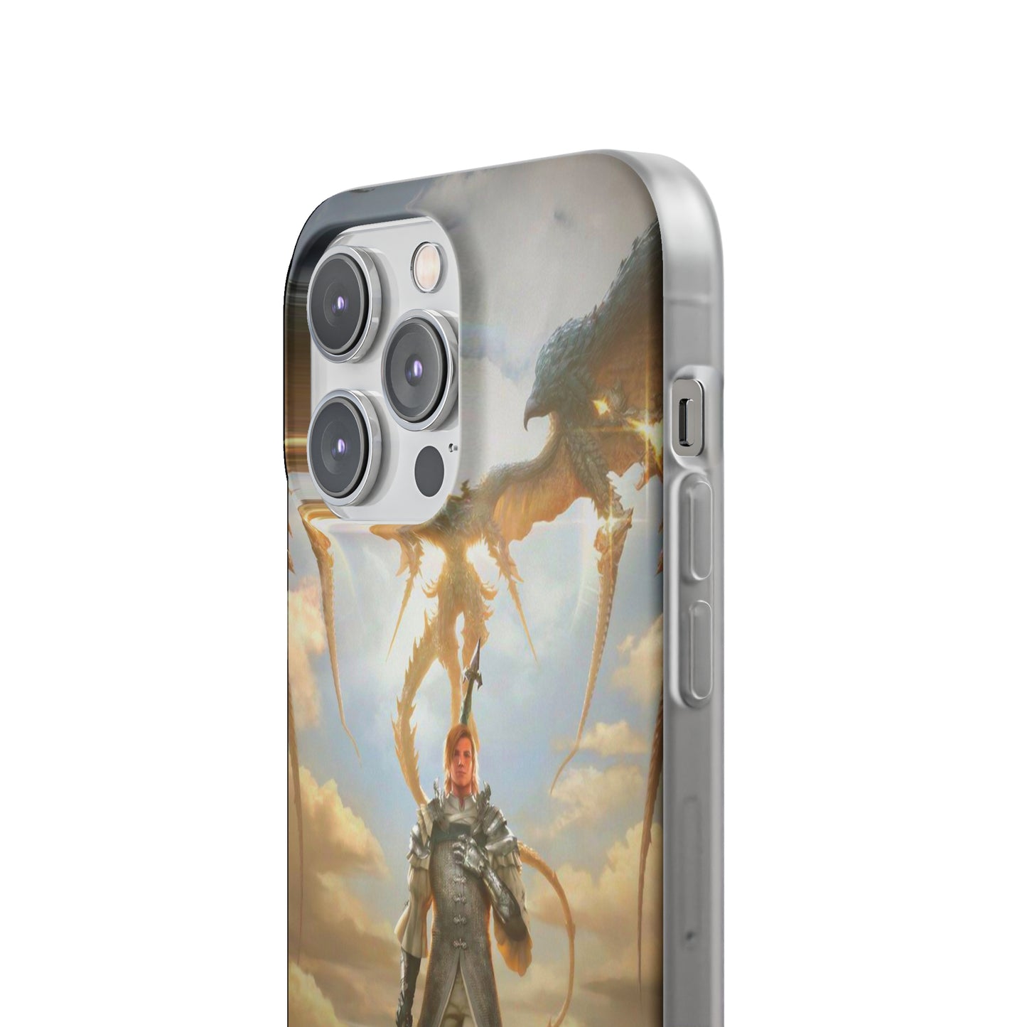 Final Fantasy XVI Dion Lesage | Flexible Phone Case | Iphone 11-14 Pro Max | Samsung 21-23 Ultra | Gift Packages Choice