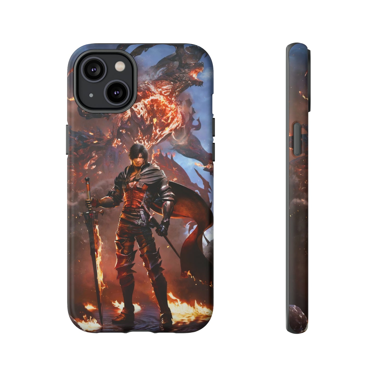 Final Fantasy XVI | Clive Rosfield | Enhance Tough Phone Cases for iPhone 11-15 Pro Max / Samsung S21 - 23 Ultra / Pixel 5 - 7