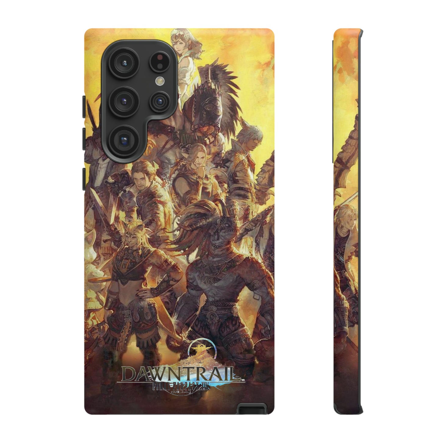 Final Fantasy XIV Dawntrail | Enhance Tough Phone Cases for iPhone 11-15 Pro Max / Samsung S21 - 23 Ultra / Pixel 5 - 7