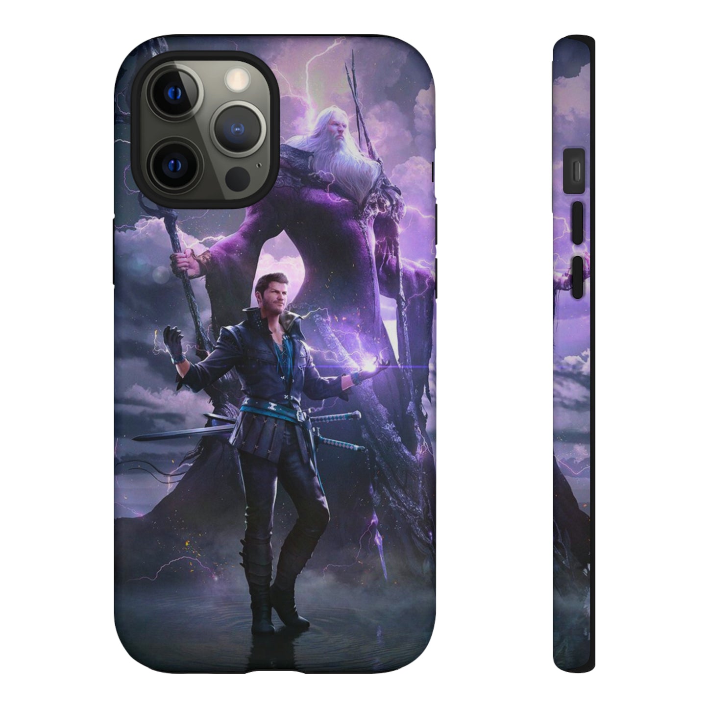 Final Fantasy XVI | Cidolfus Telamon | Enhance Tough Phone Cases for iPhone 11-15 Pro Max / Samsung S21 - 23 Ultra / Pixel 5 - 7