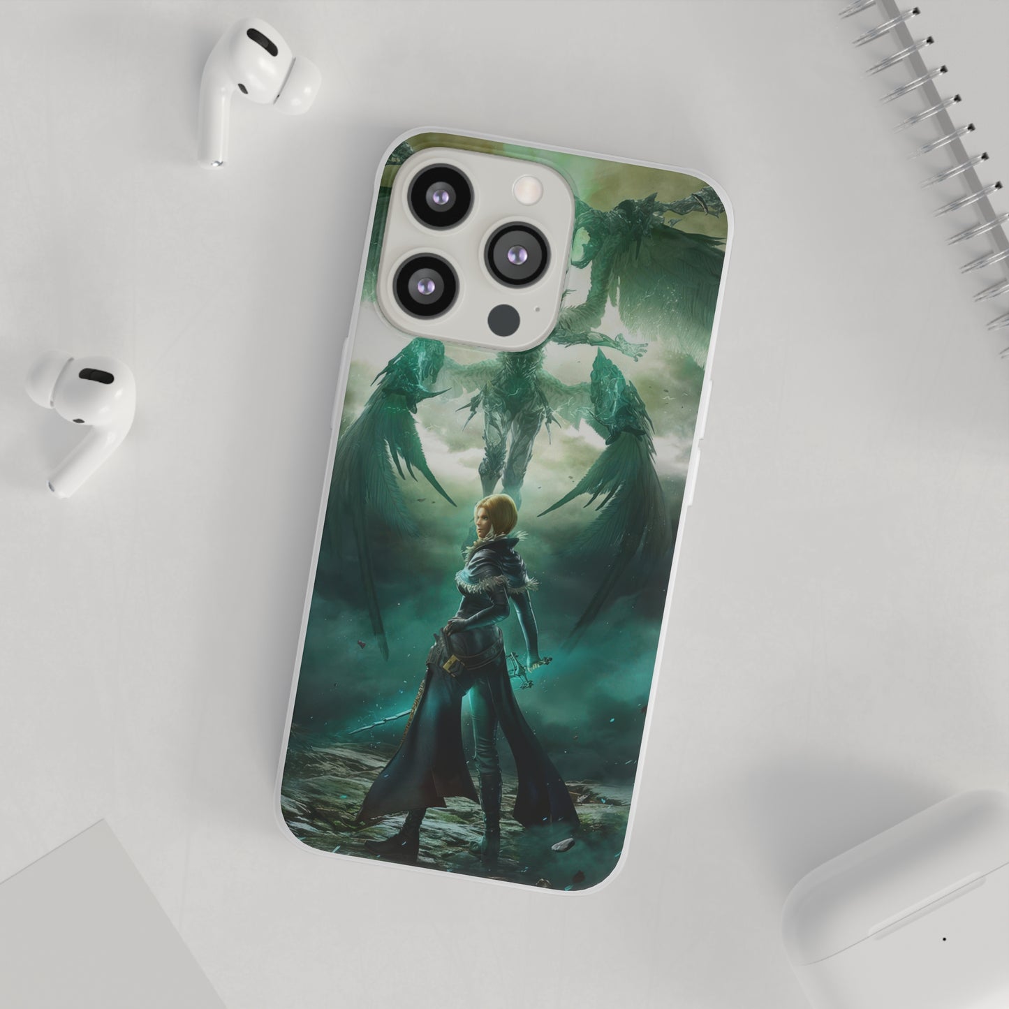 Final Fantasy XVI Benedikta Harman | Flexible Phone Case | Iphone 11-14 Pro Max | Samsung 21-23 Ultra | Gift Packages Choice