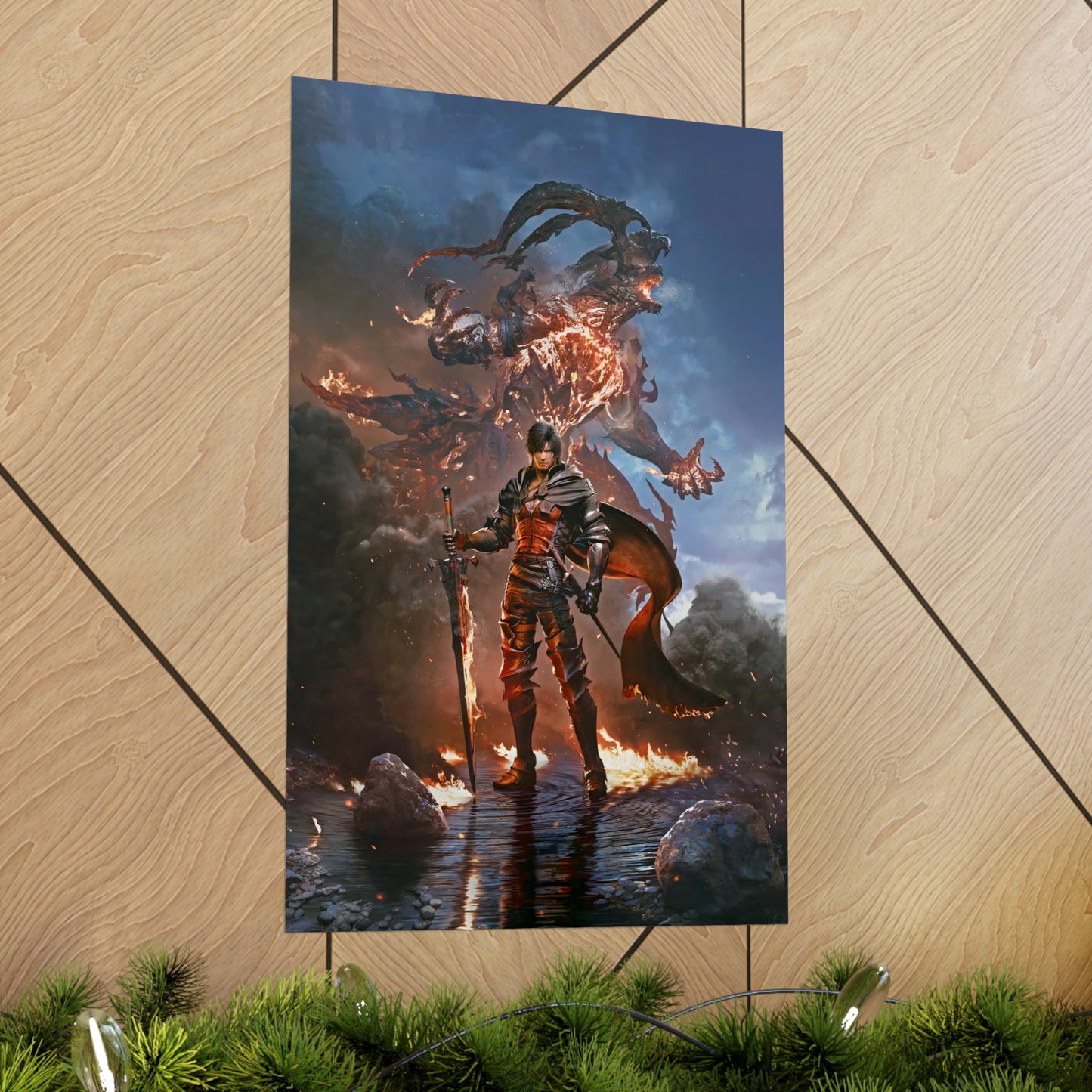 Final Fantasy XVI Clive Rosfield Matte Vertical Game Posters