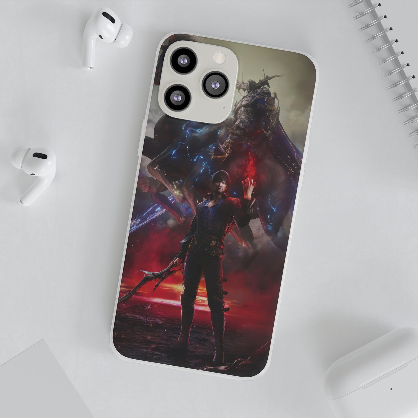 Final Fantasy XVI Barnabas Tharme | Flexible Phone Case | Iphone 11-14 Pro Max | Samsung 21-23 Ultra | Gift Packages Choice