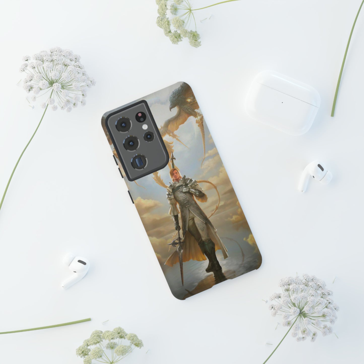 Final Fantasy XVI Dion Lesage | Enhance Tough Phone Cases for iPhone 11-15 Pro Max / Samsung S21 - 23 Ultra / Pixel 5 - 7