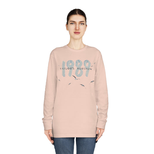 1989 Taylor's Version Unisex Long Sleeve Crewneck Tee