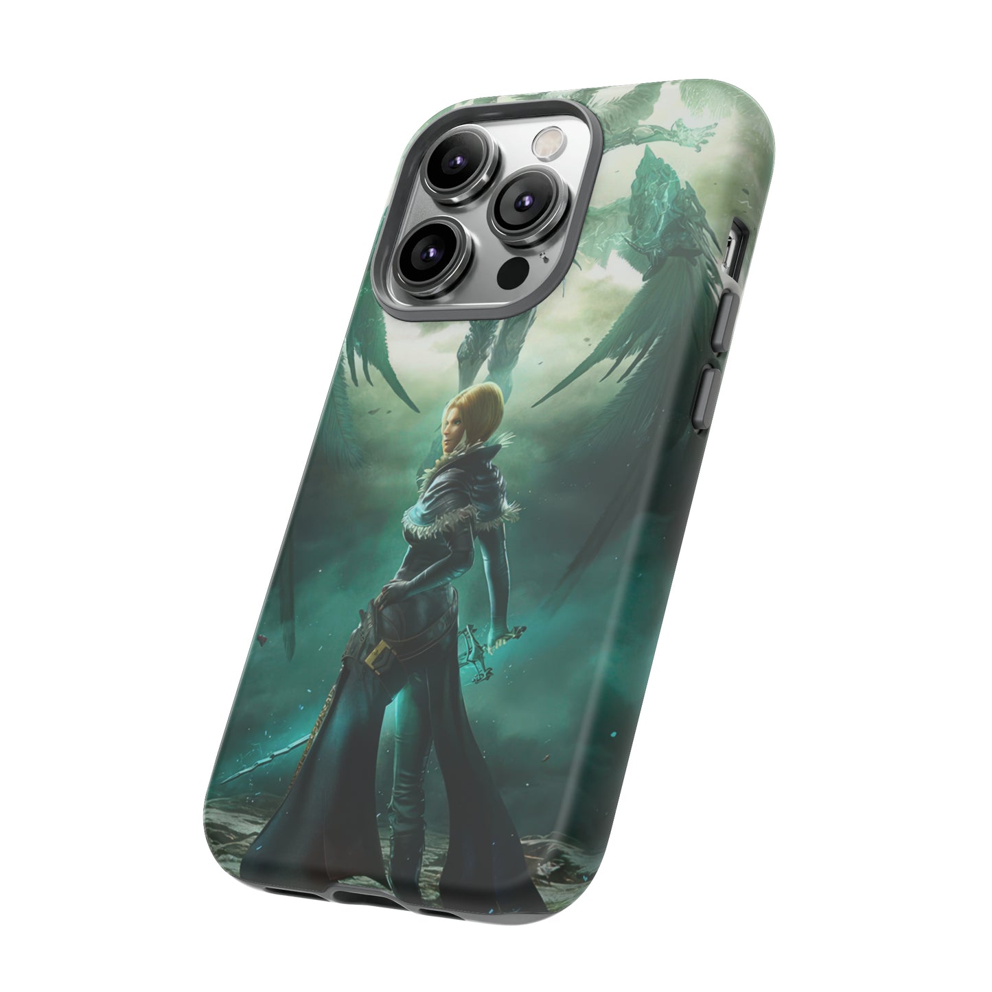 Final Fantasy XVI Benedikta Harman |  Enhance Tough Phone Cases for iPhone 11-15 Pro Max / Samsung S21 - 23 Ultra / Pixel 5 - 7