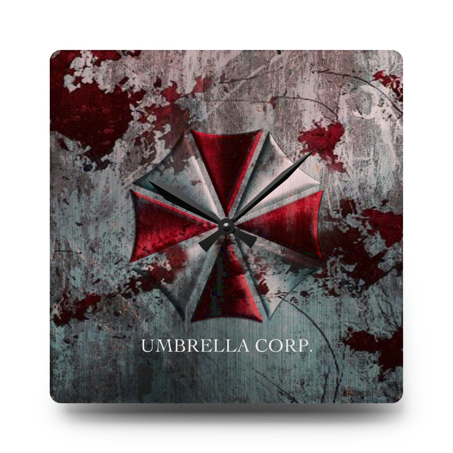 Resident Evil Umbrella Corp. | Acrylic Wall Clock | TV Classic | Gift