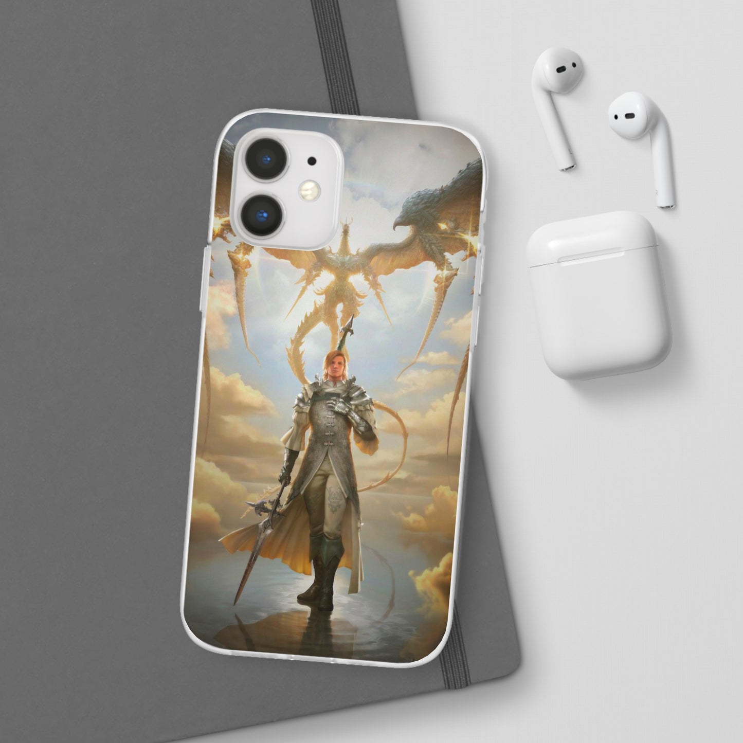 Final Fantasy XVI Dion Lesage | Flexible Phone Case | Iphone 11-14 Pro Max | Samsung 21-23 Ultra | Gift Packages Choice