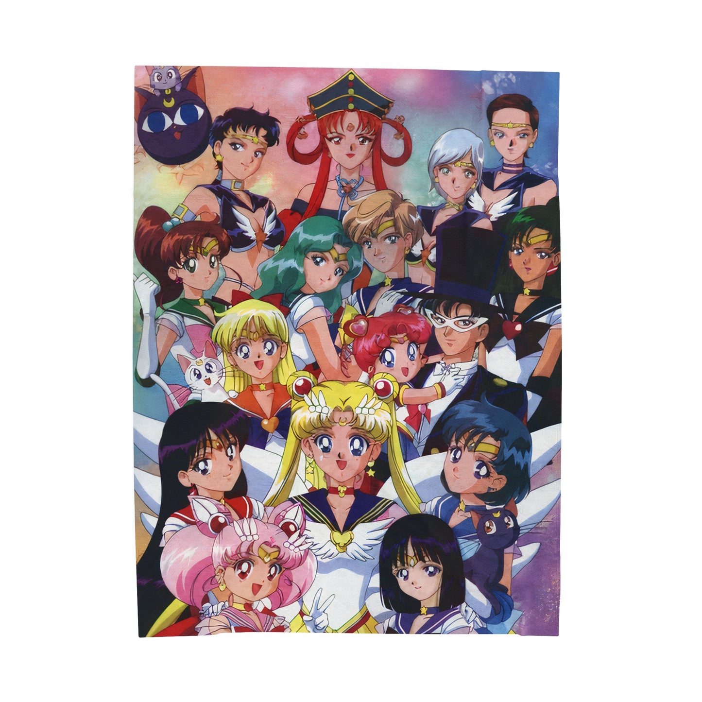 Sailor moon Velveteen Plush Blanket