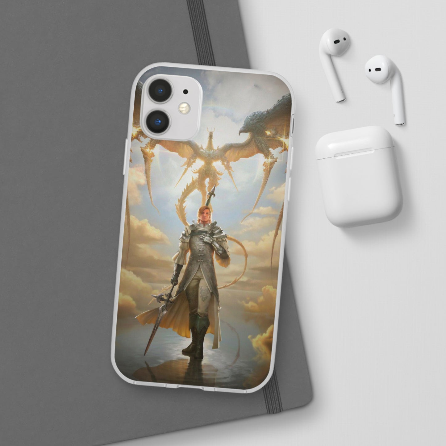 Final Fantasy XVI Dion Lesage | Flexible Phone Case | Iphone 11-14 Pro Max | Samsung 21-23 Ultra | Gift Packages Choice