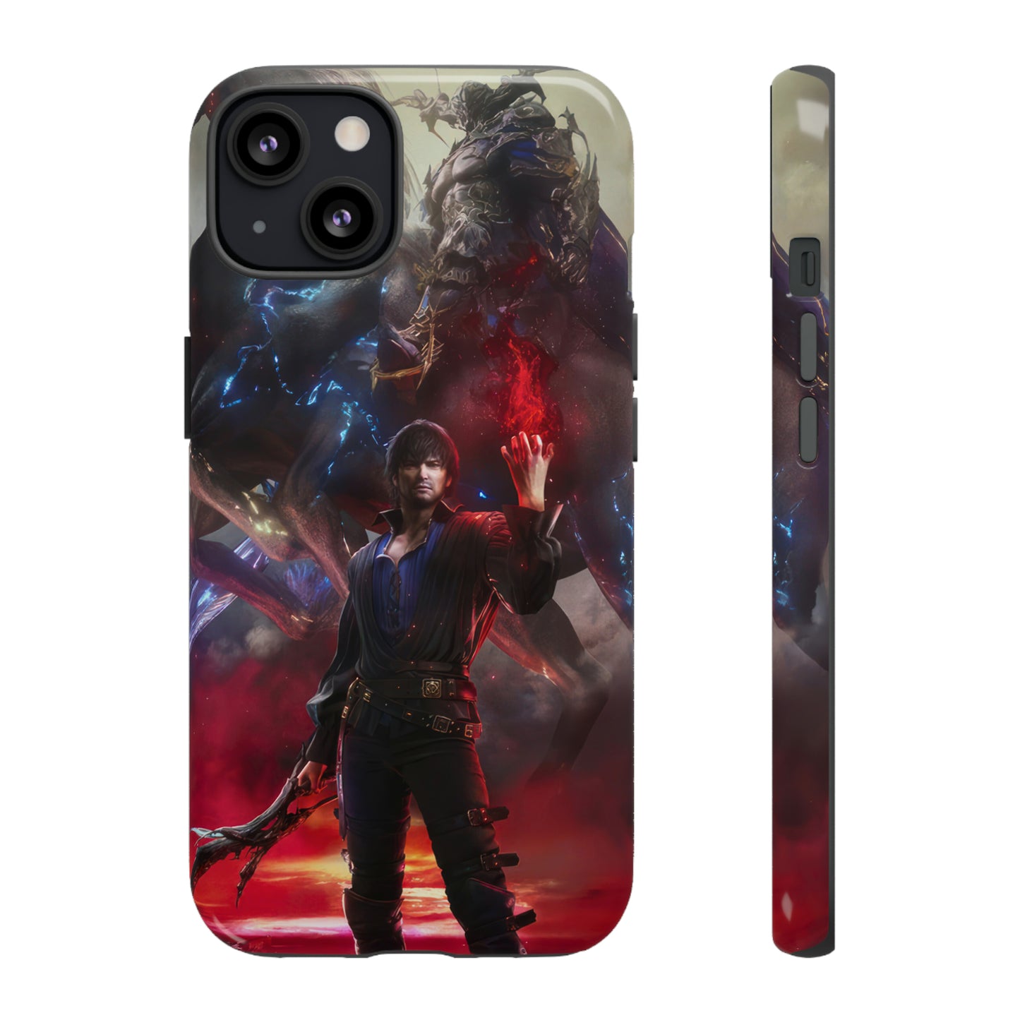 Final Fantasy XVI Barnabas Tharmr | Enhance Tough Phone Cases for iPhone 11-15 Pro Max / Samsung S21 - 23 Ultra / Pixel 5 - 7